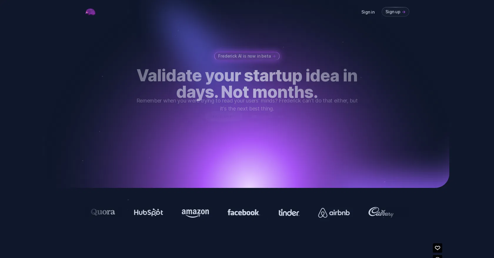 Frederick screenshot