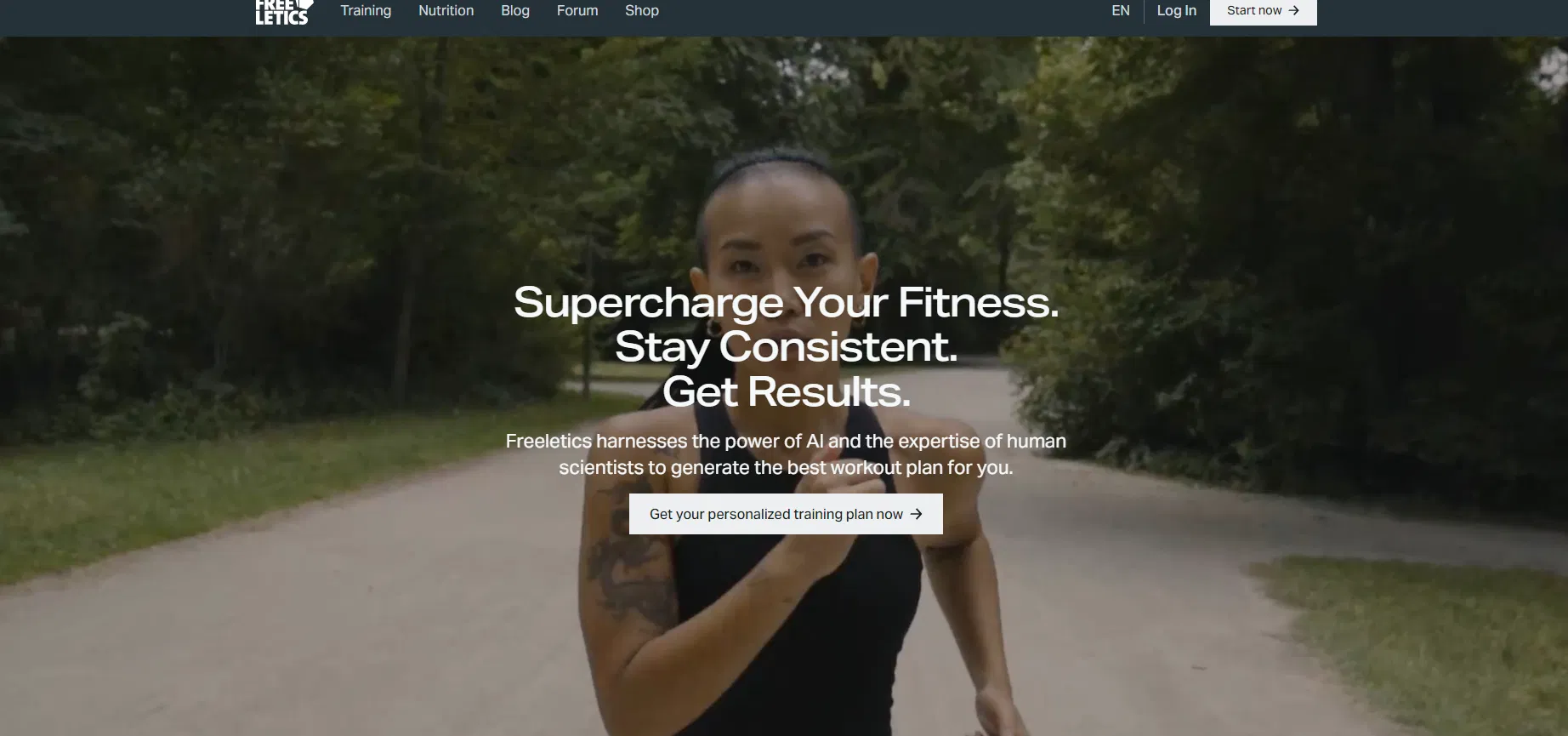 Freeletics screenshot