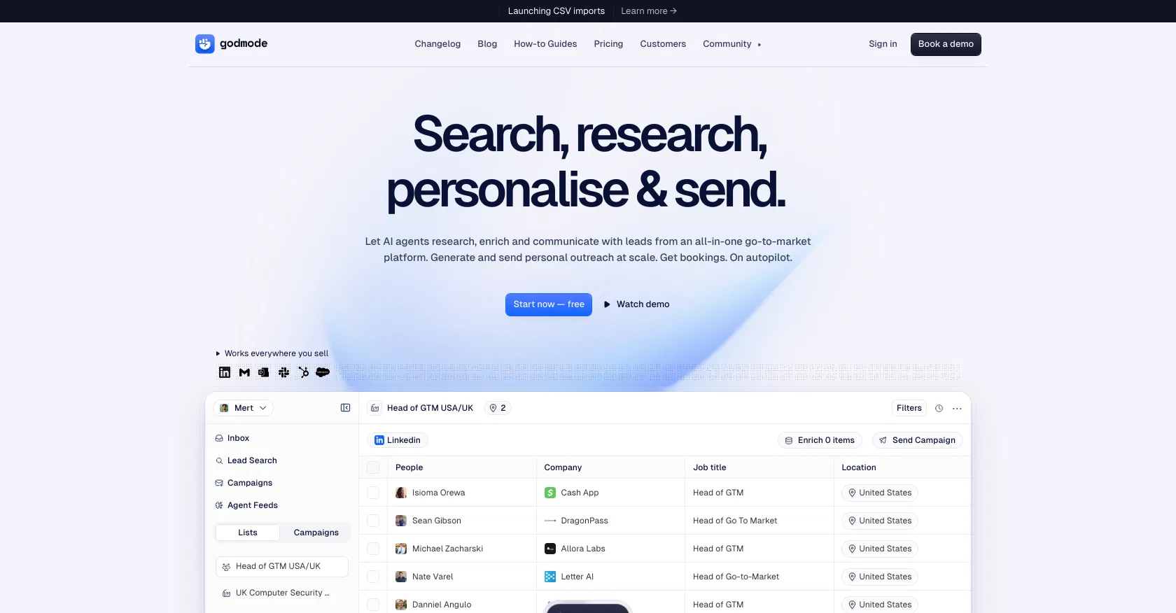 GodmodeHQ screenshot