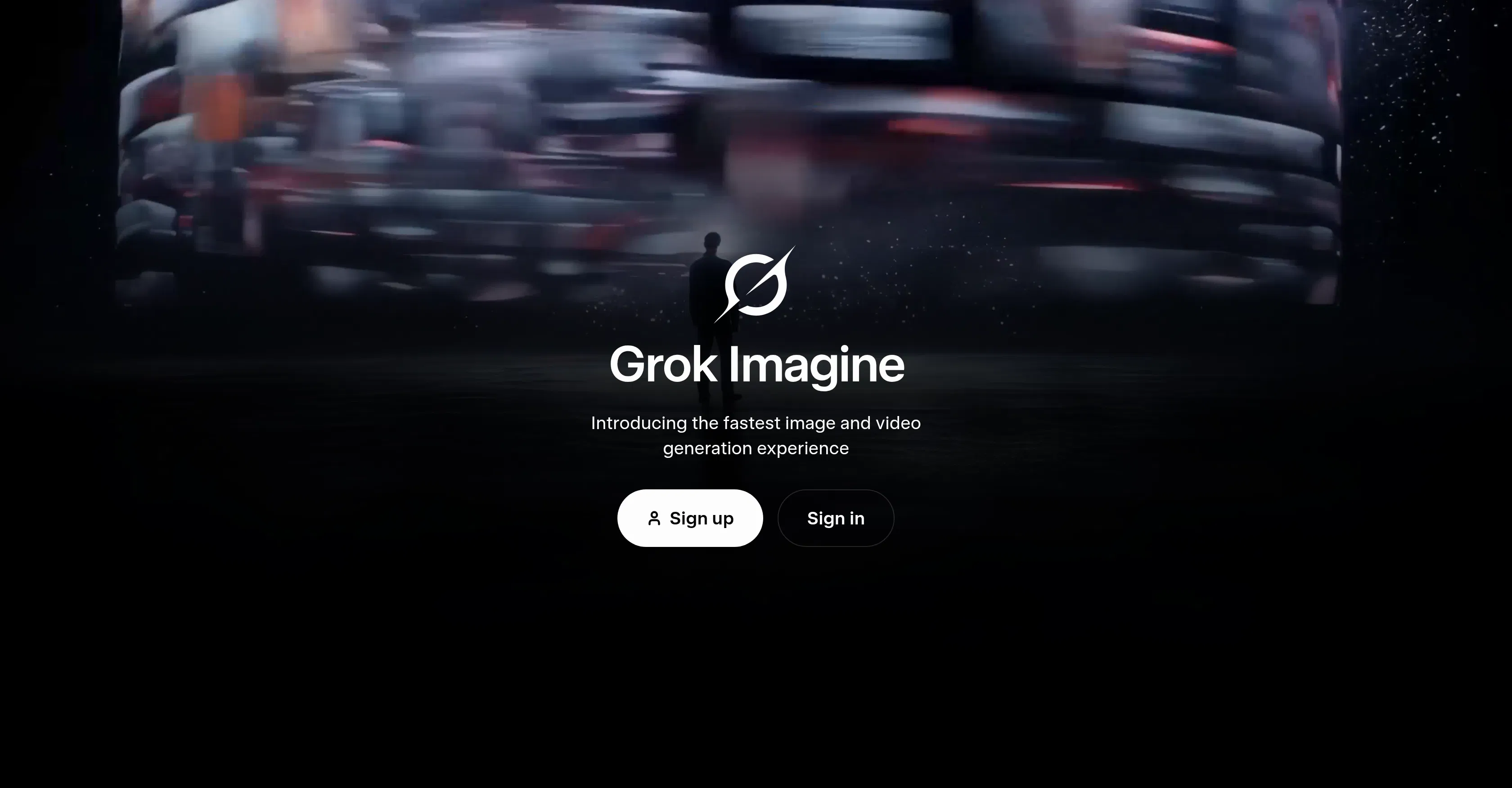 Grok Imagine screenshot