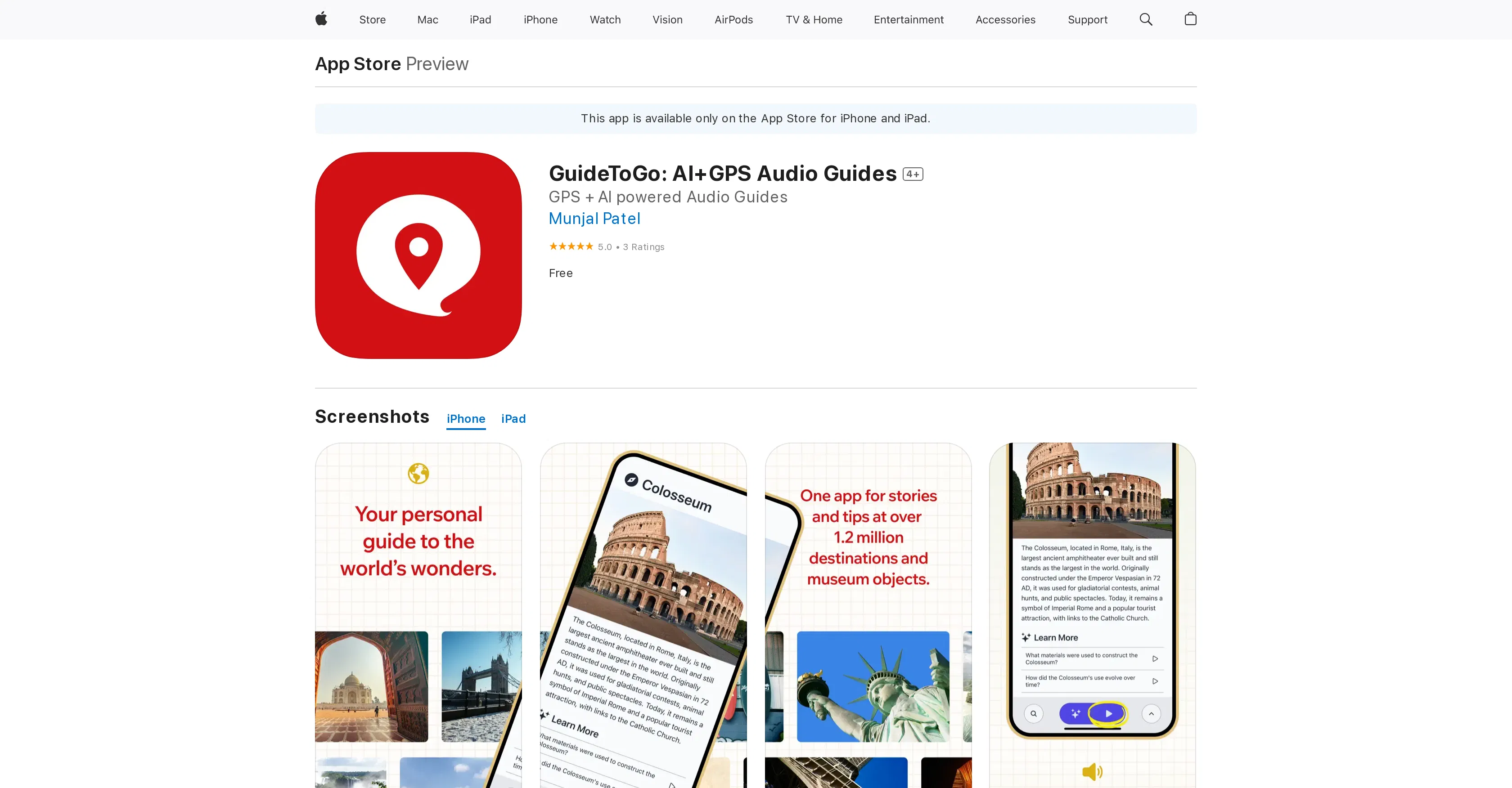 GuideToGo screenshot