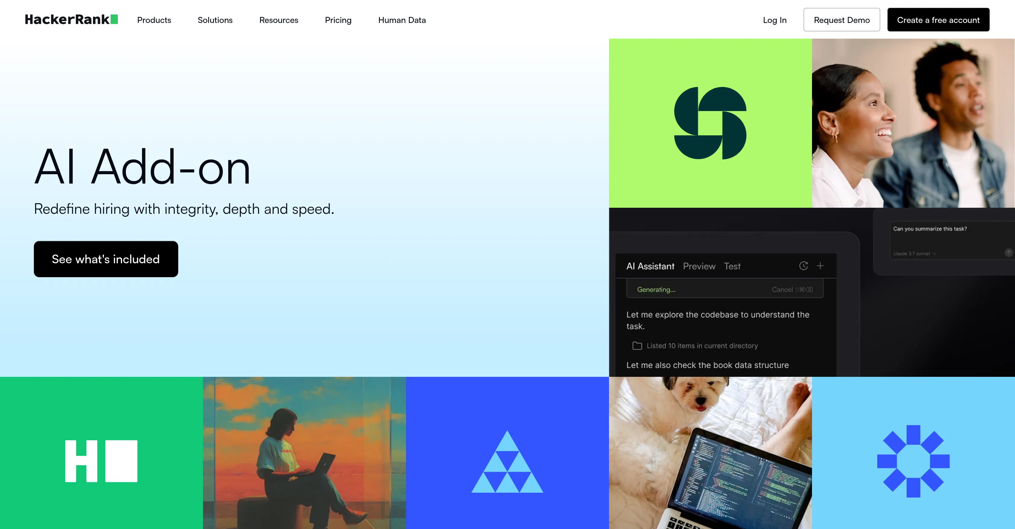 HackerRank AI screenshot