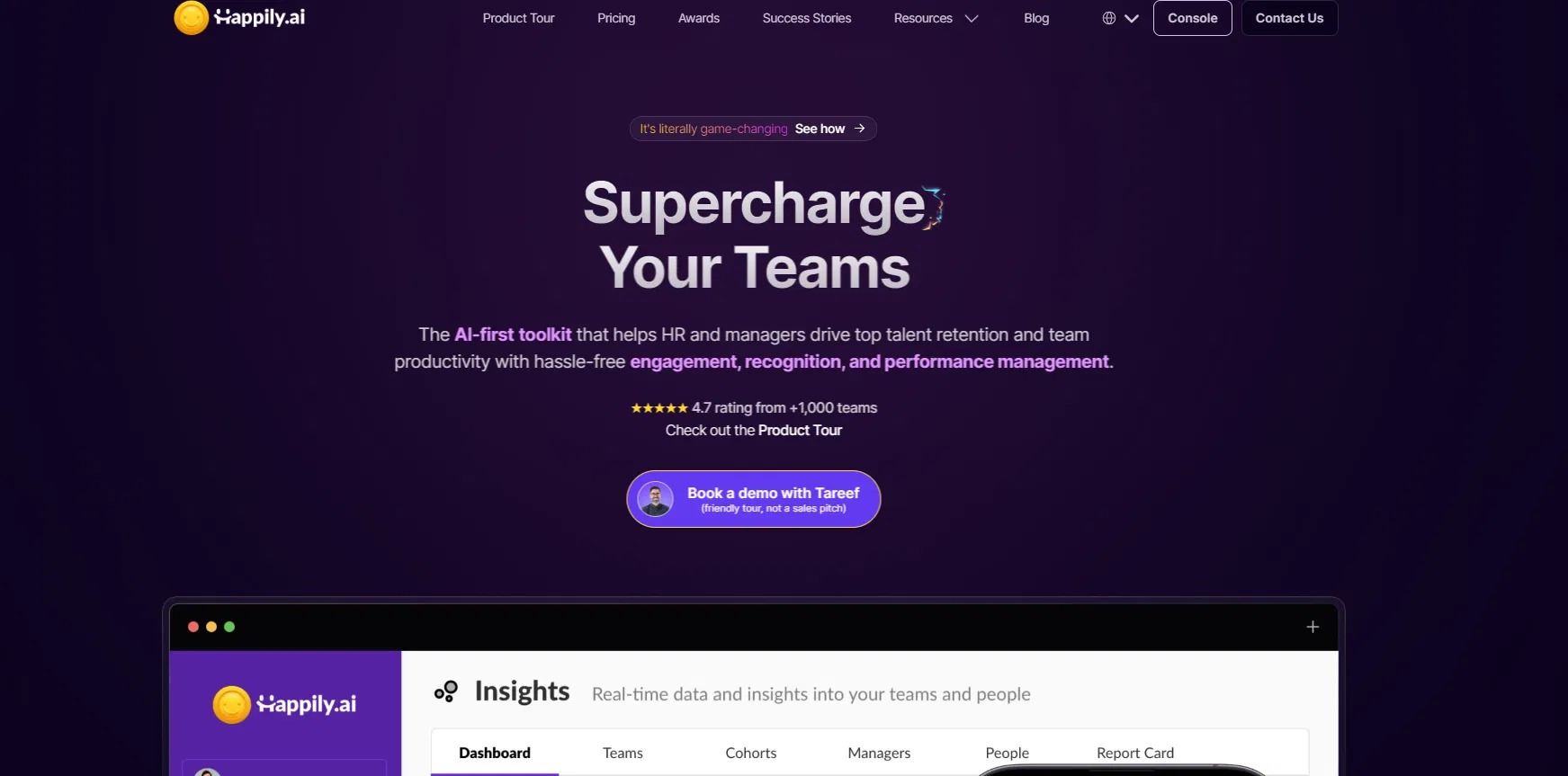 Happily.ai screenshot