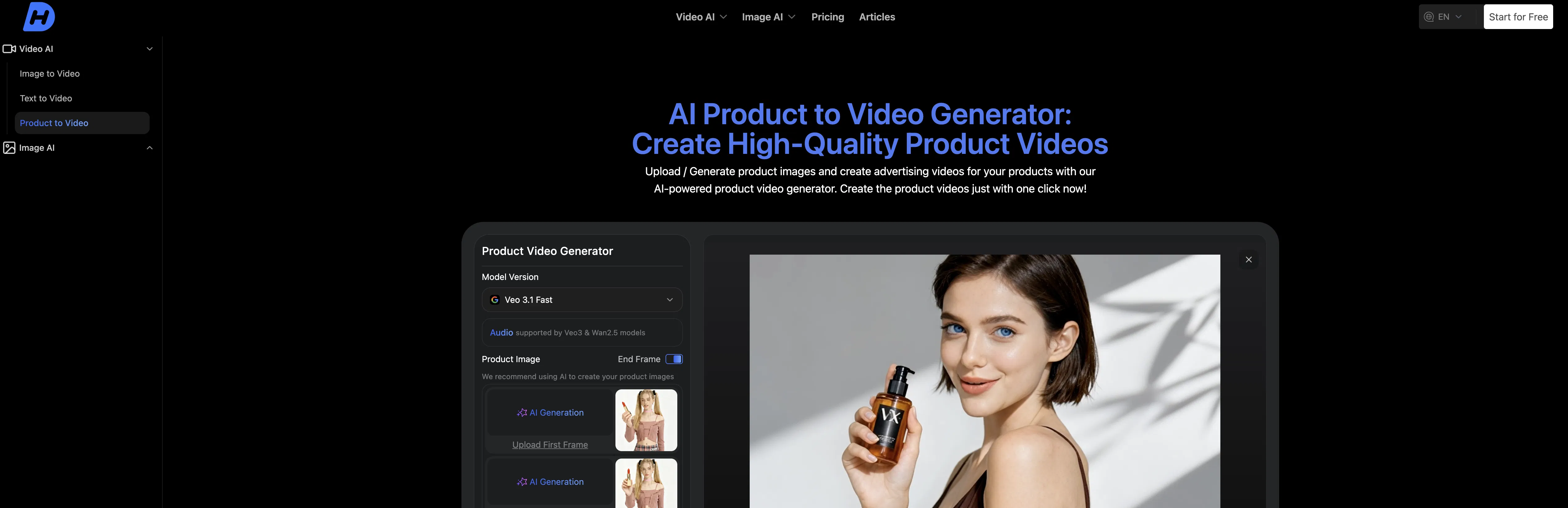 Hey Dream Product Videos screenshot