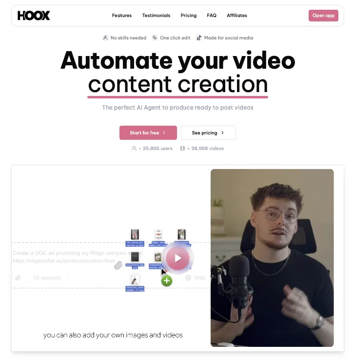 Hoox screenshot