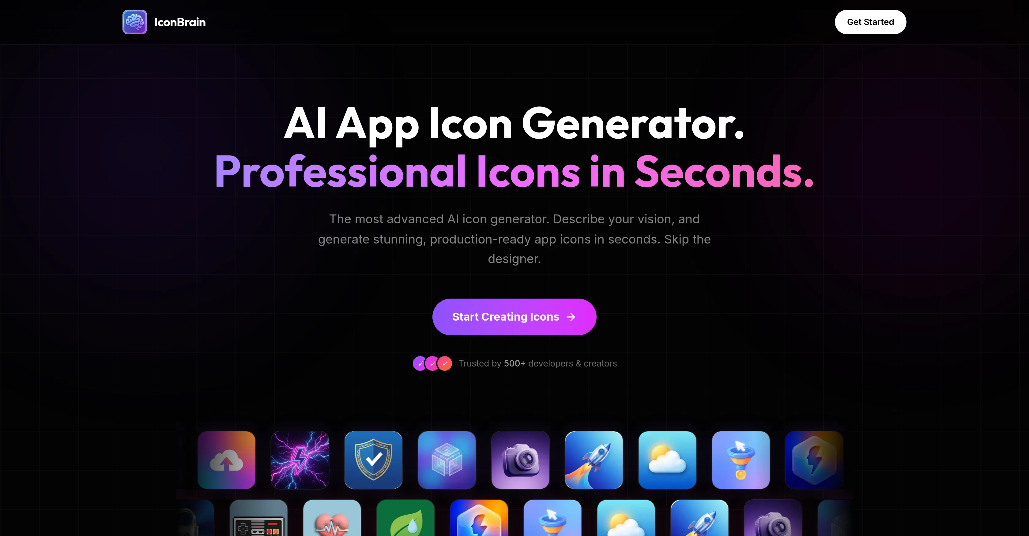 IconBrain screenshot