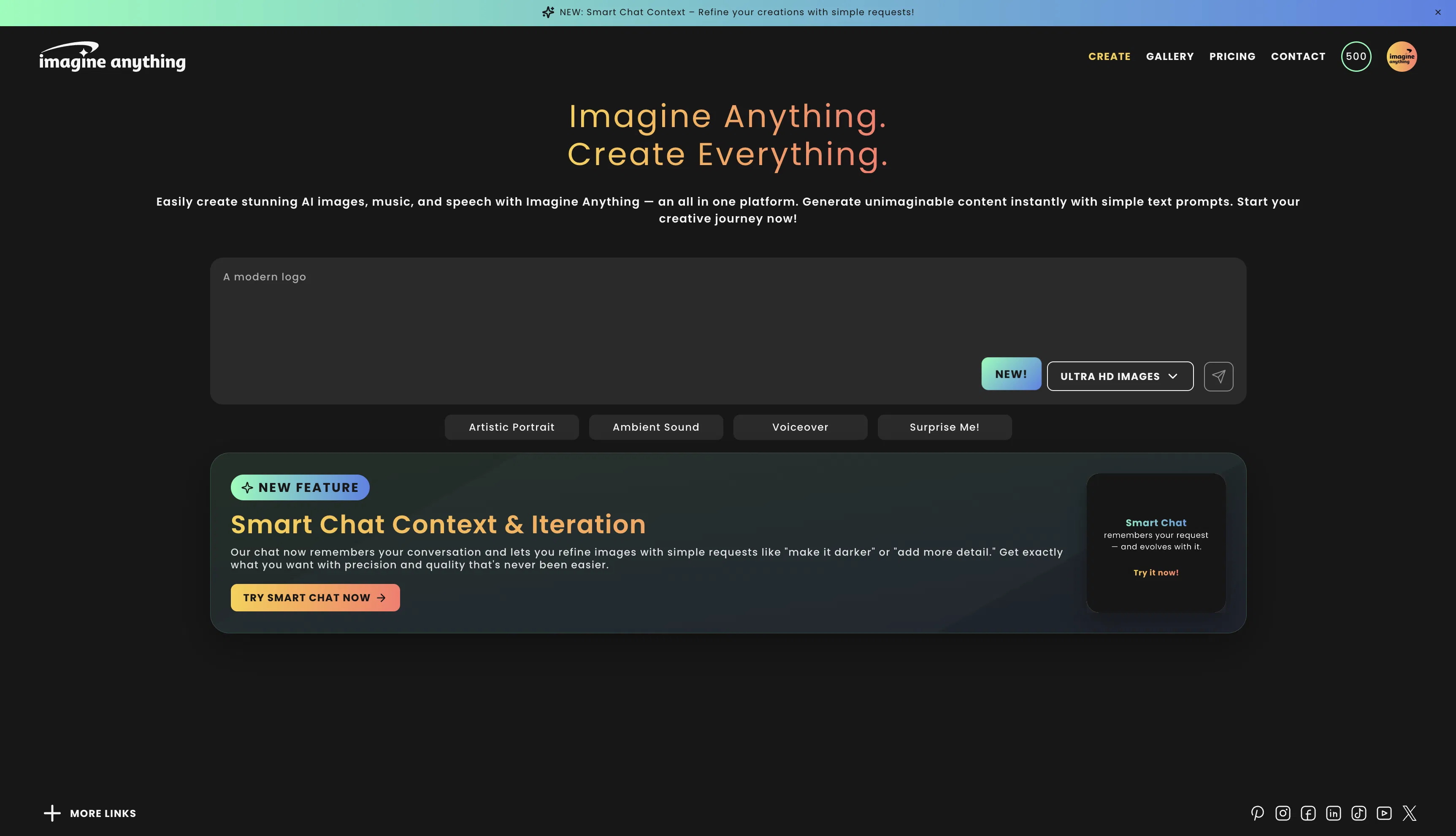 Imagine Anything screenshot