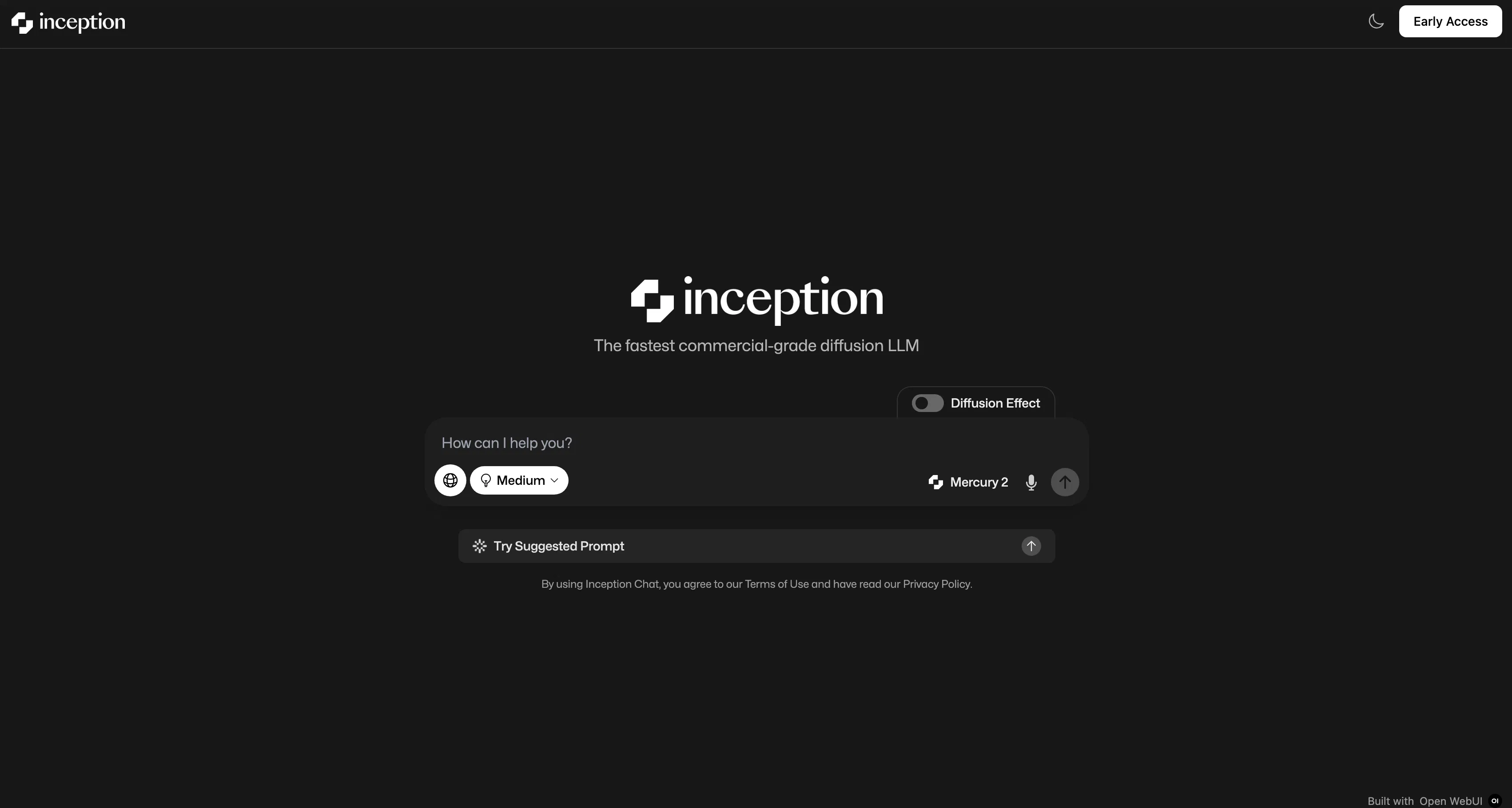 Inception Chat screenshot