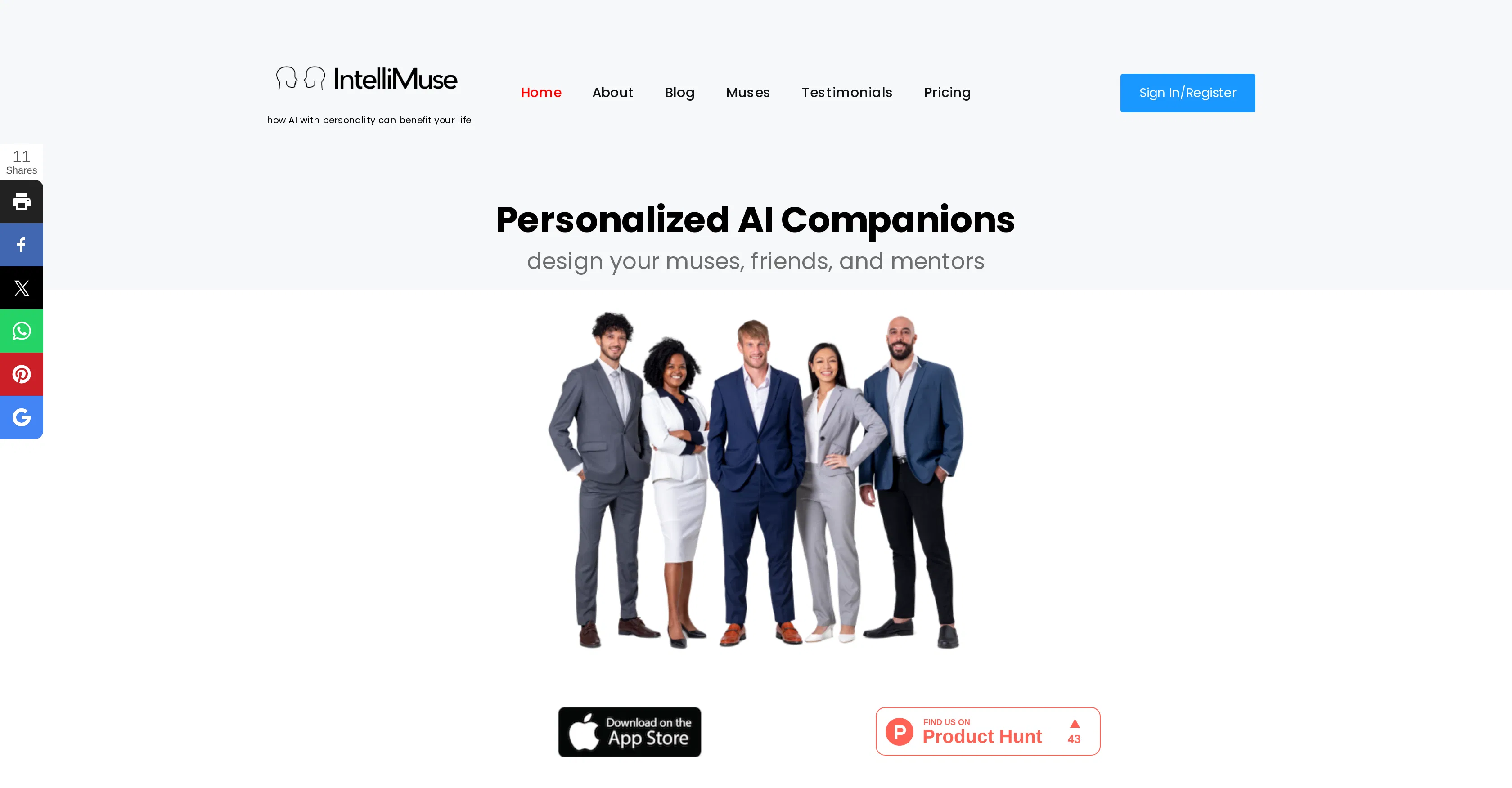 IntelliMuse screenshot
