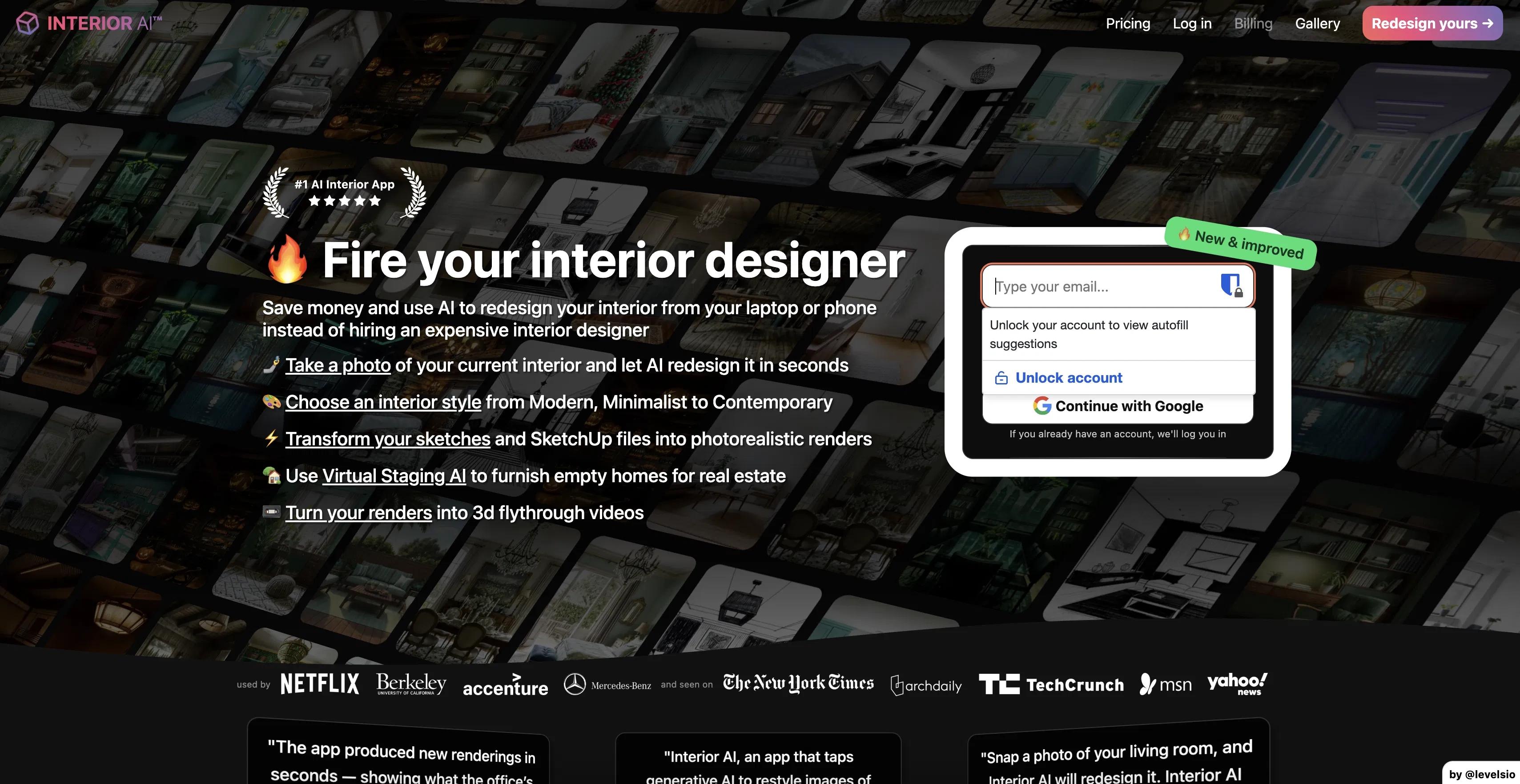 Interior AI screenshot
