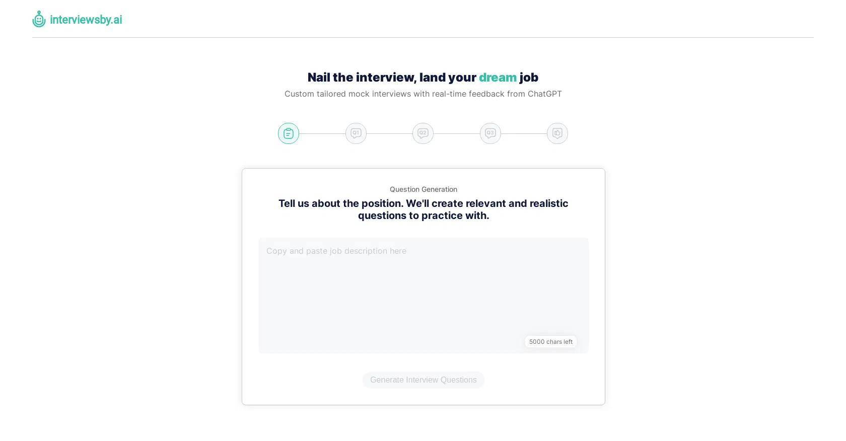 Interviewsby.ai screenshot