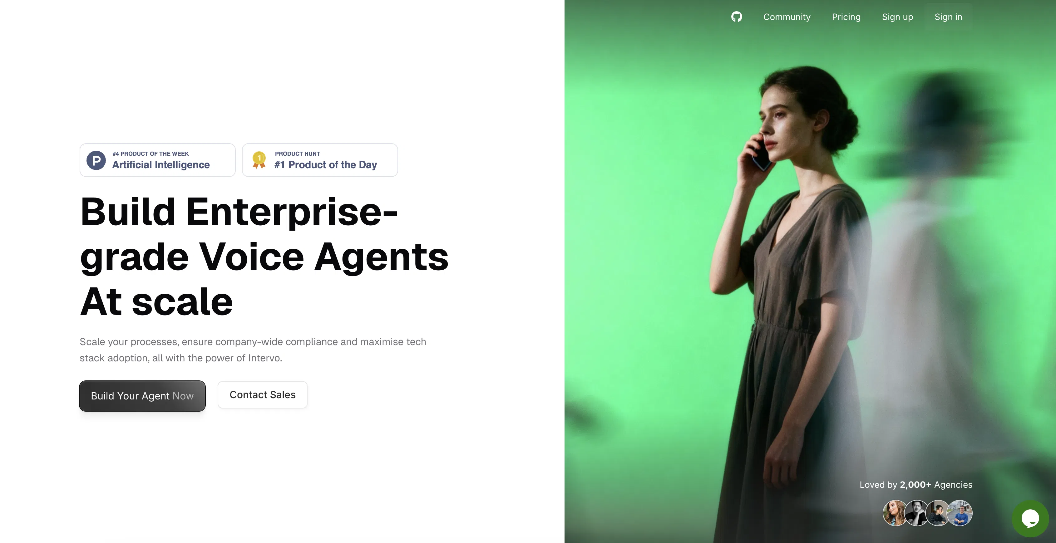 Intervo AI screenshot