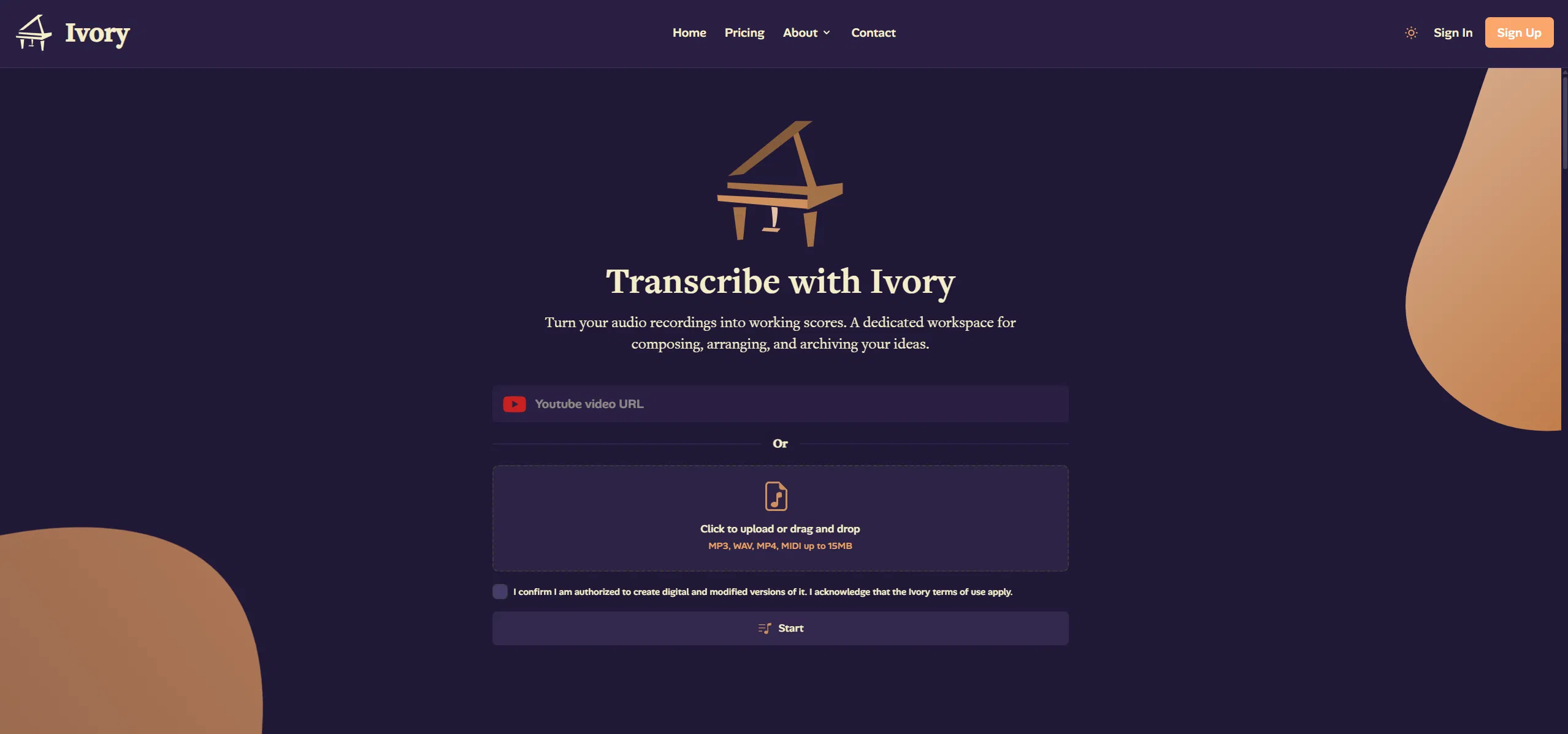 Ivory-App screenshot