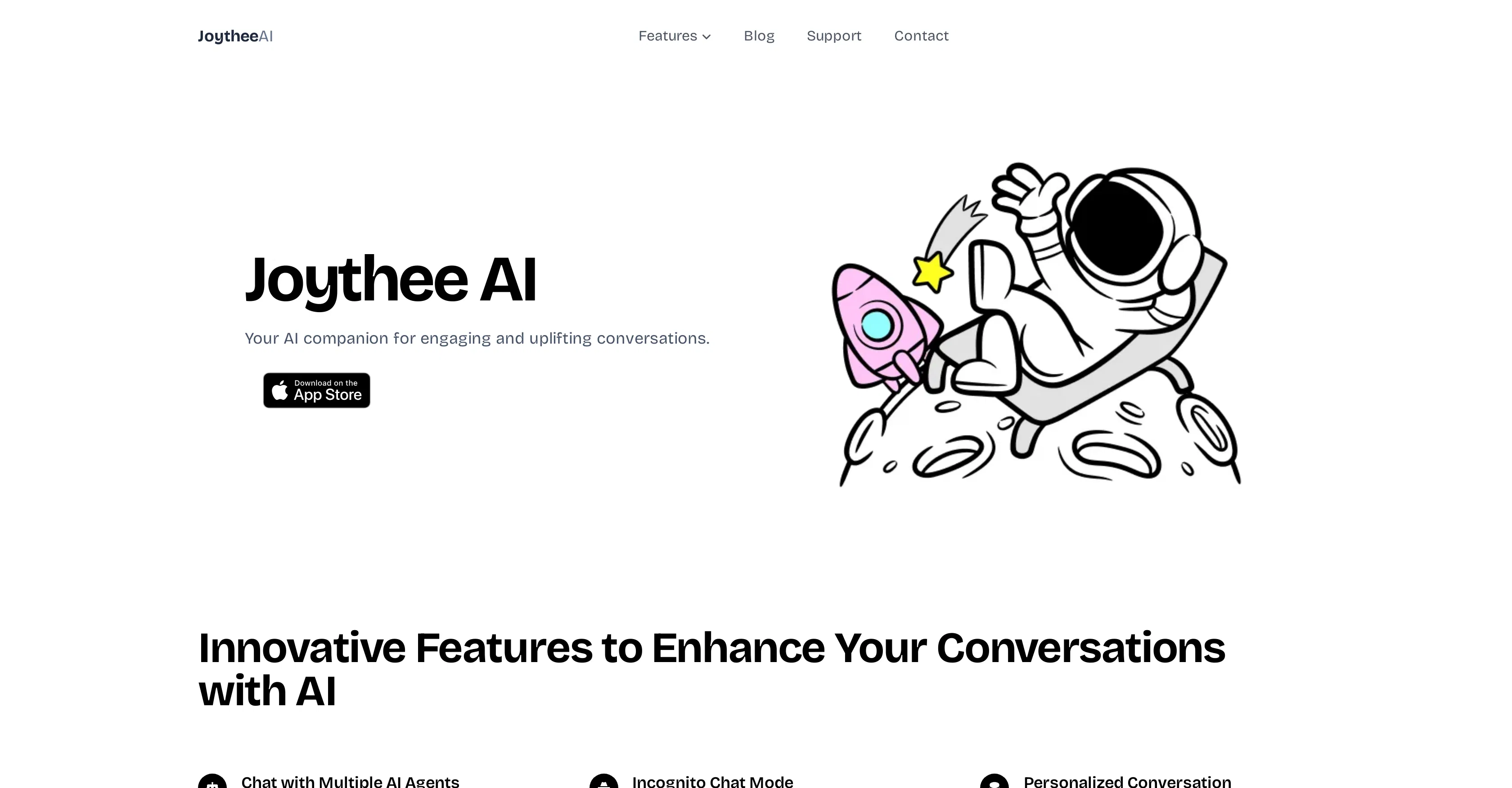 Joythee AI screenshot