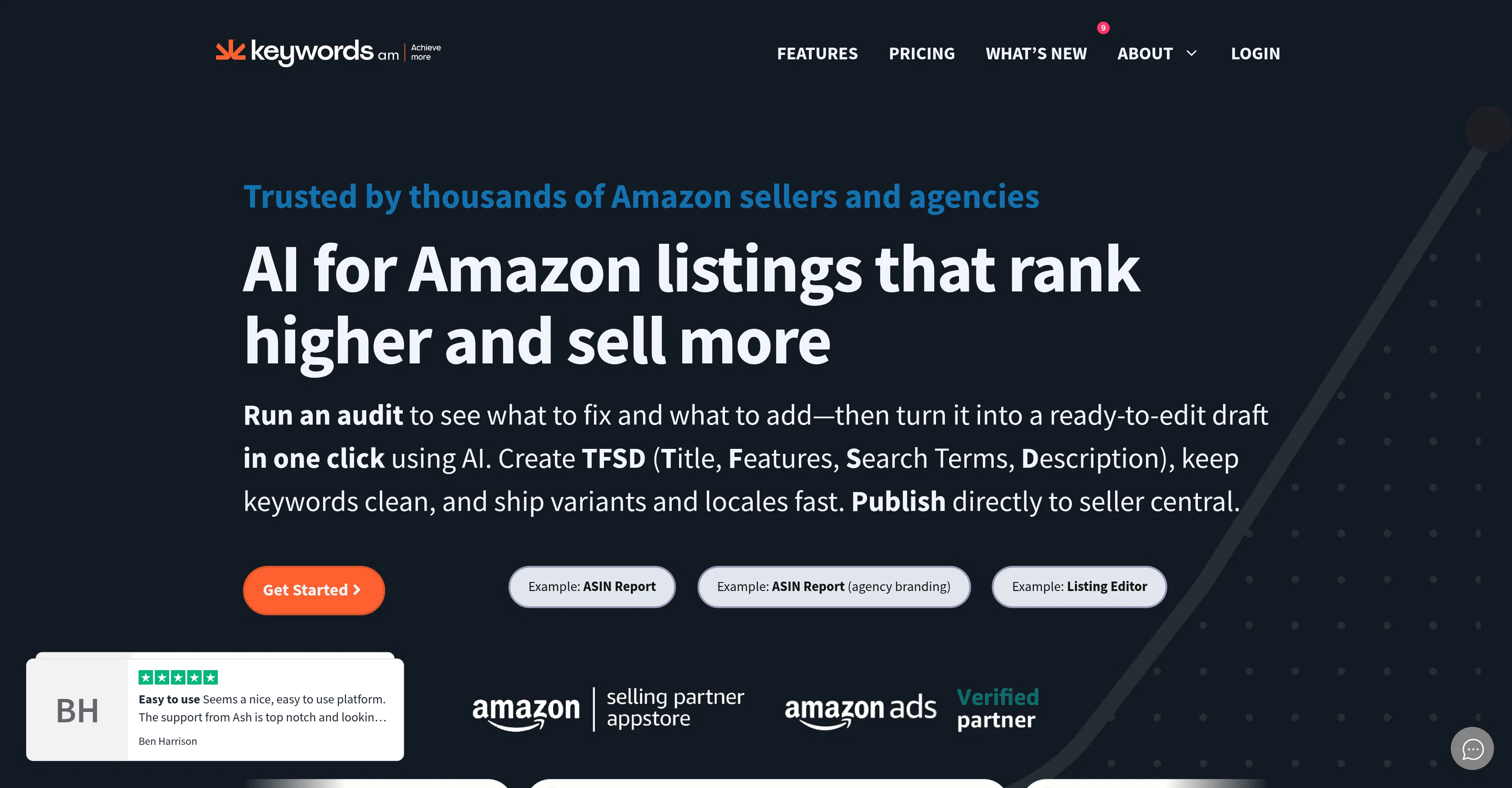 Keywords.am screenshot