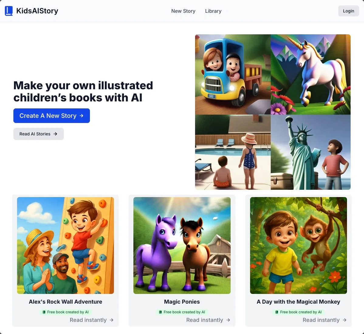 KidsAIStory screenshot