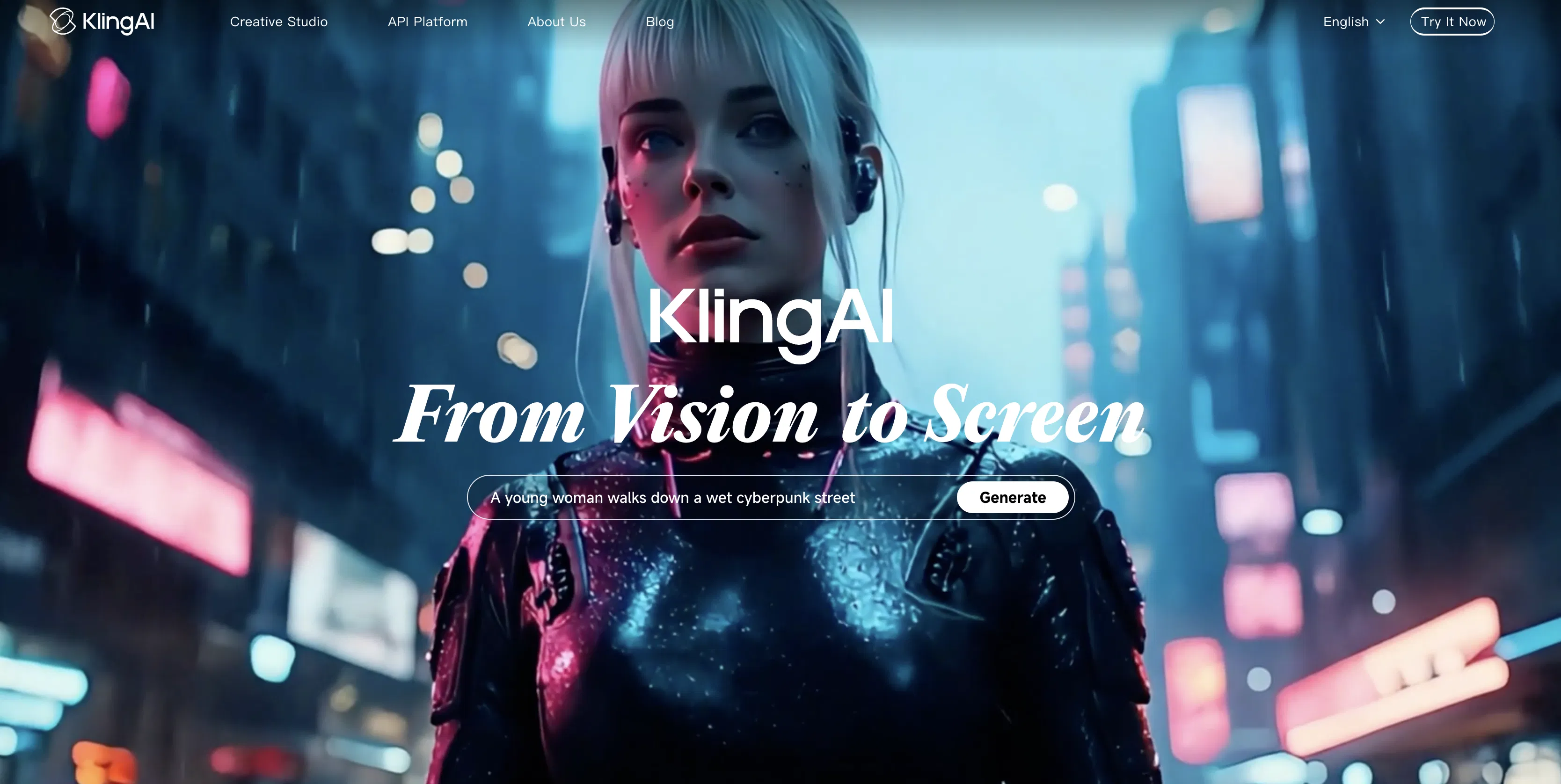 Kling screenshot