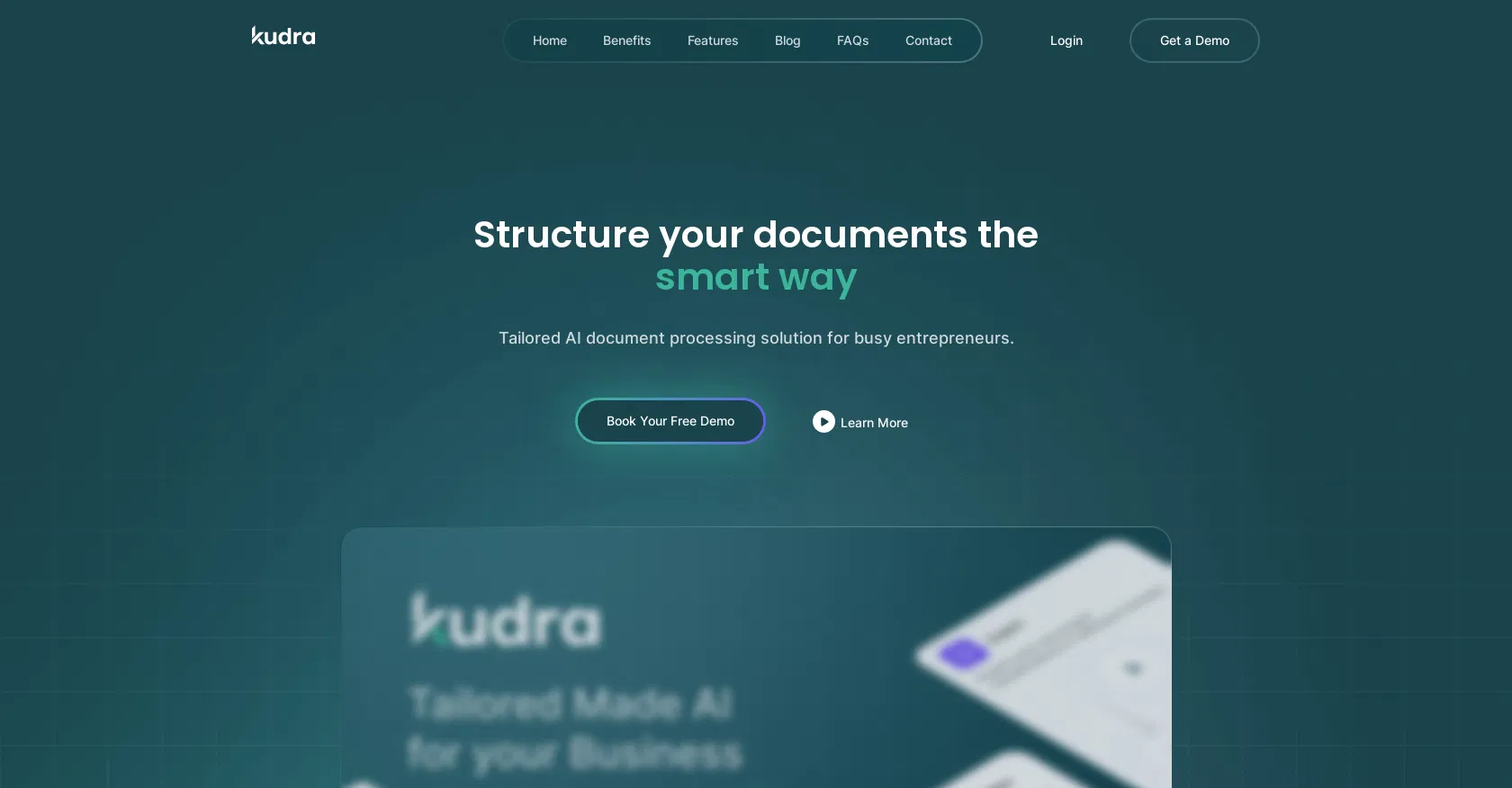 Kudra screenshot