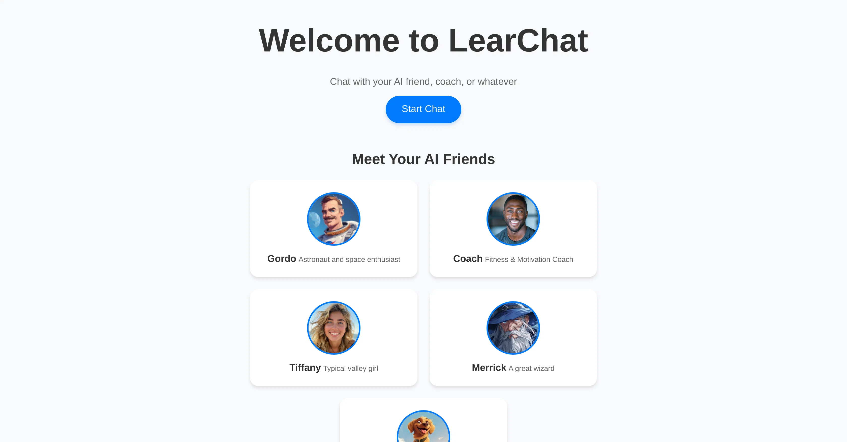 LearChat screenshot