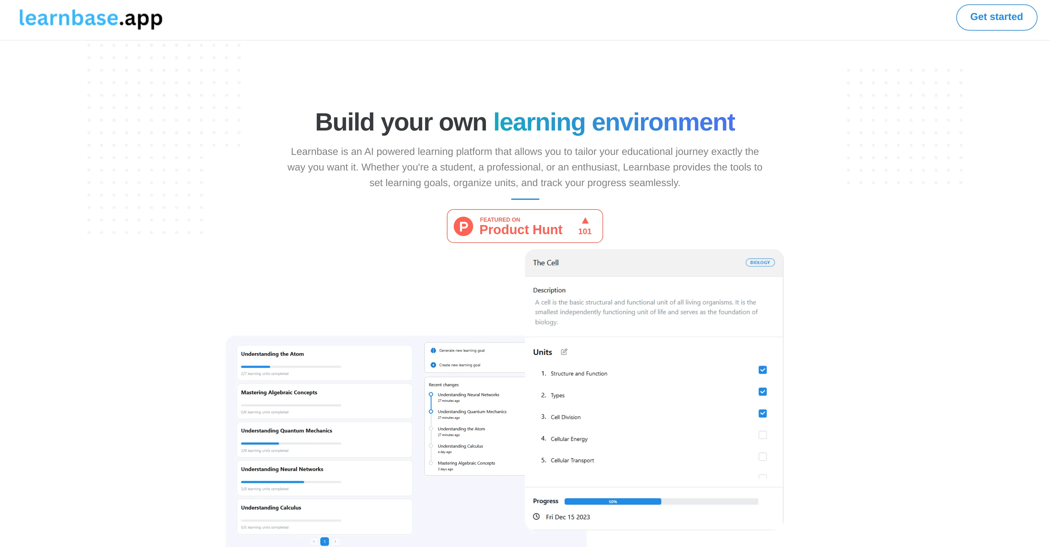 Learnbase screenshot