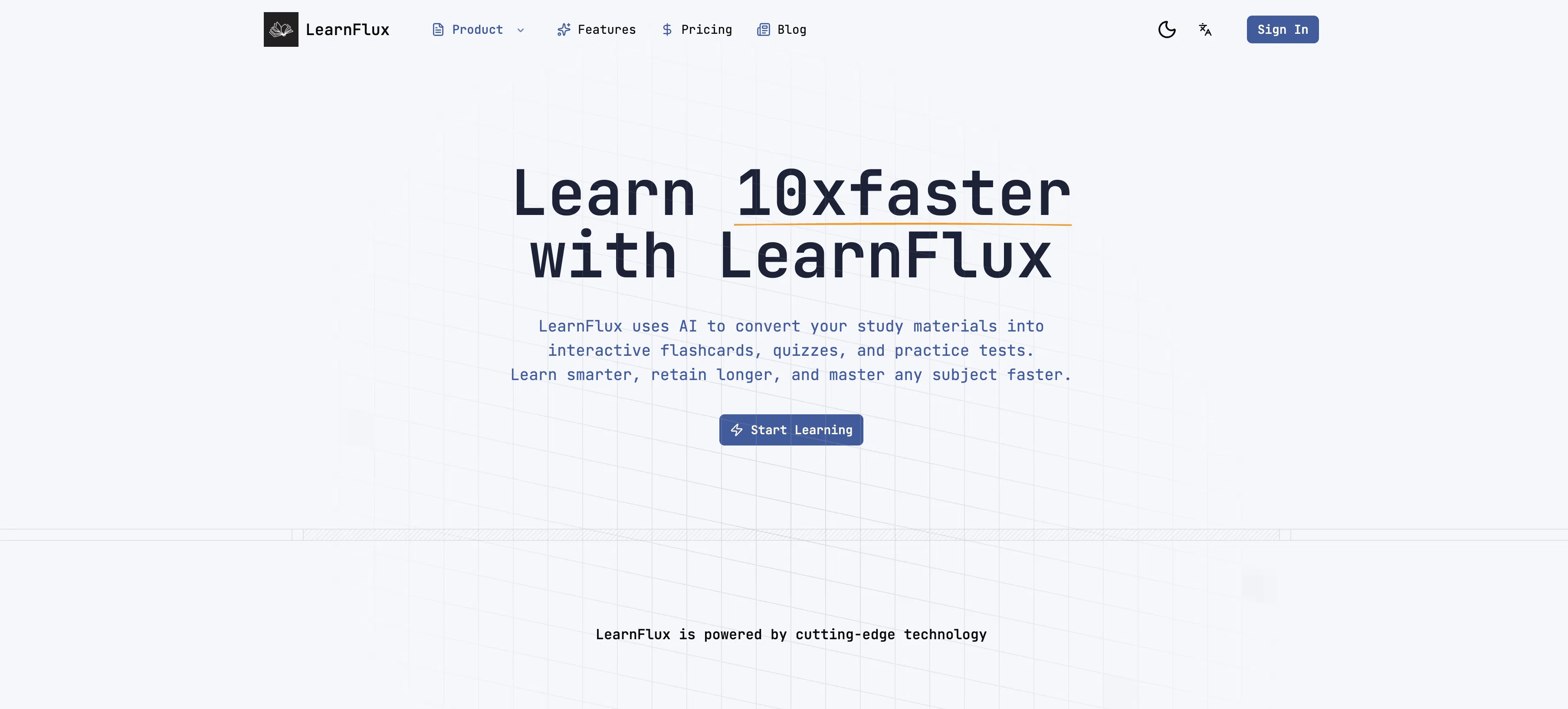 LearnFlux screenshot