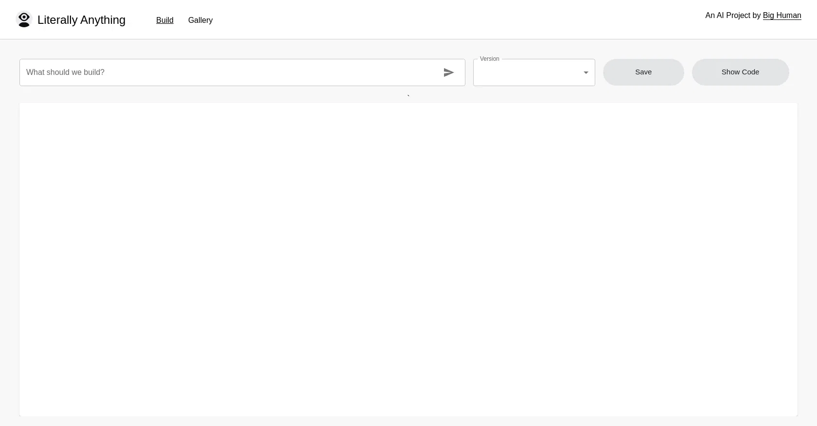 Literally Anything screenshot