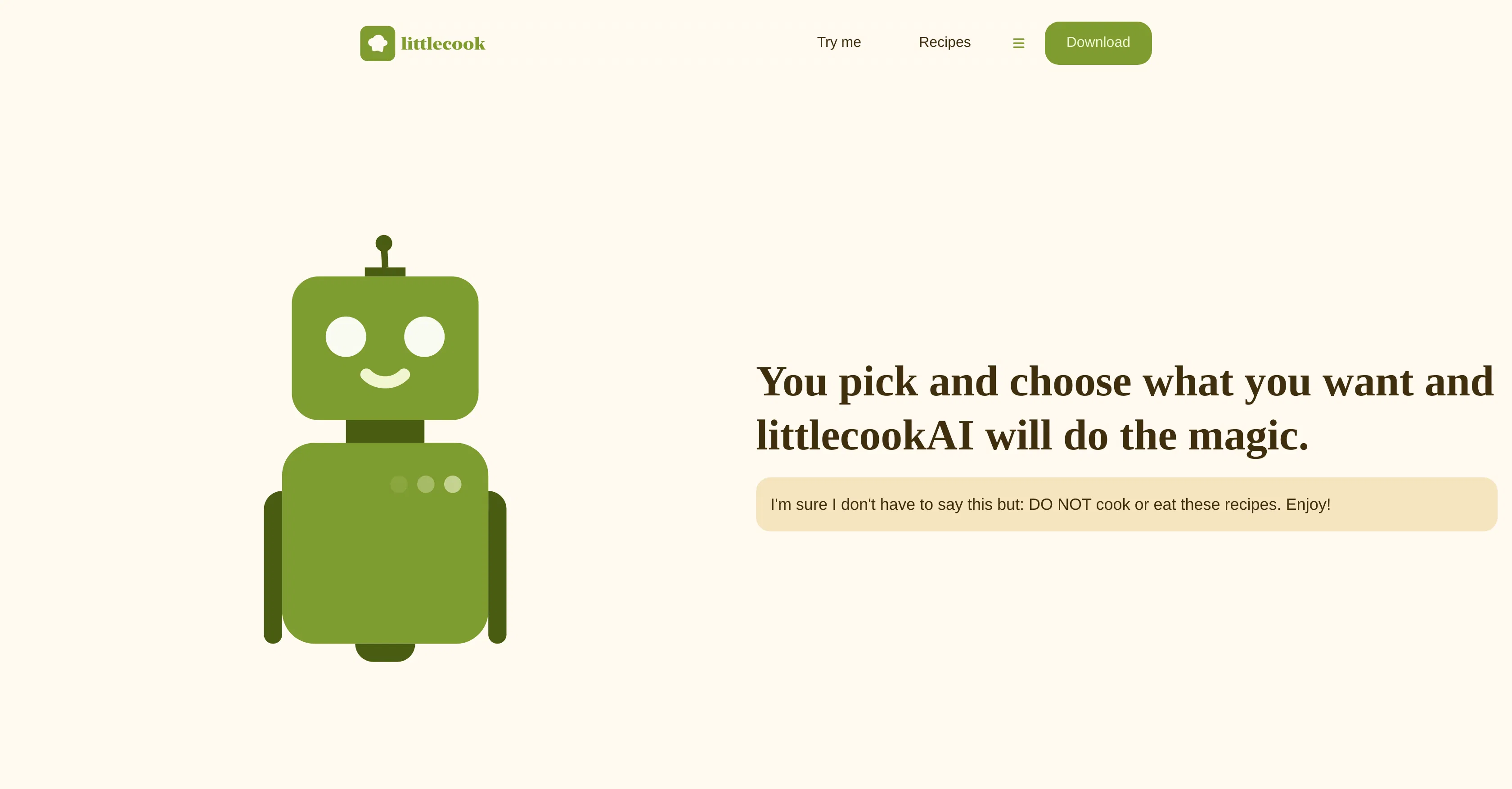 Littlecook screenshot