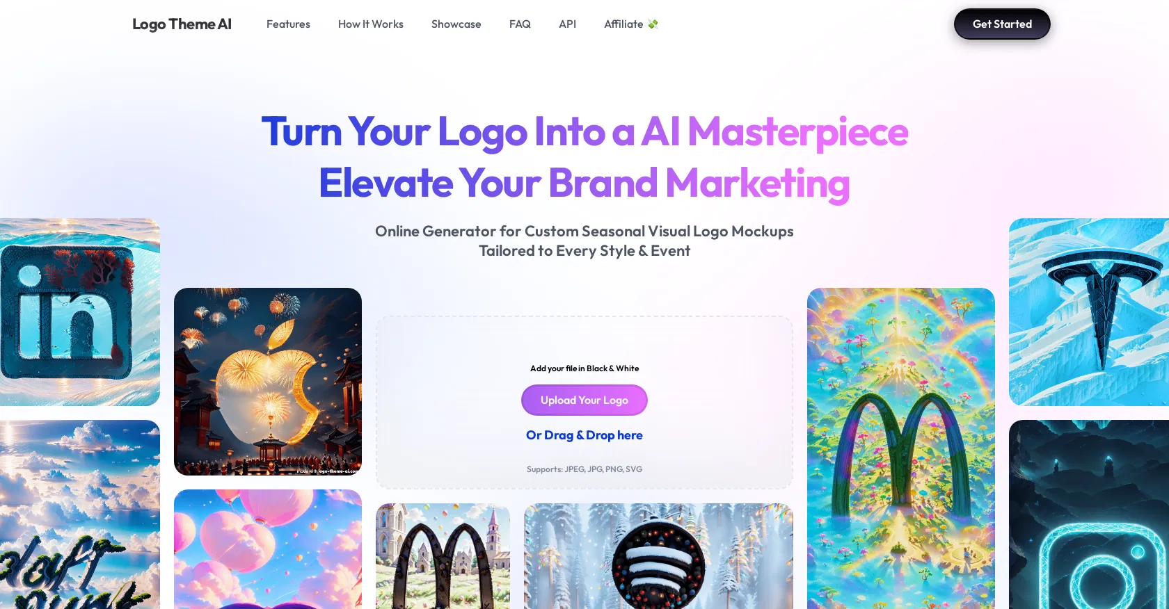 LOGO Theme AI screenshot