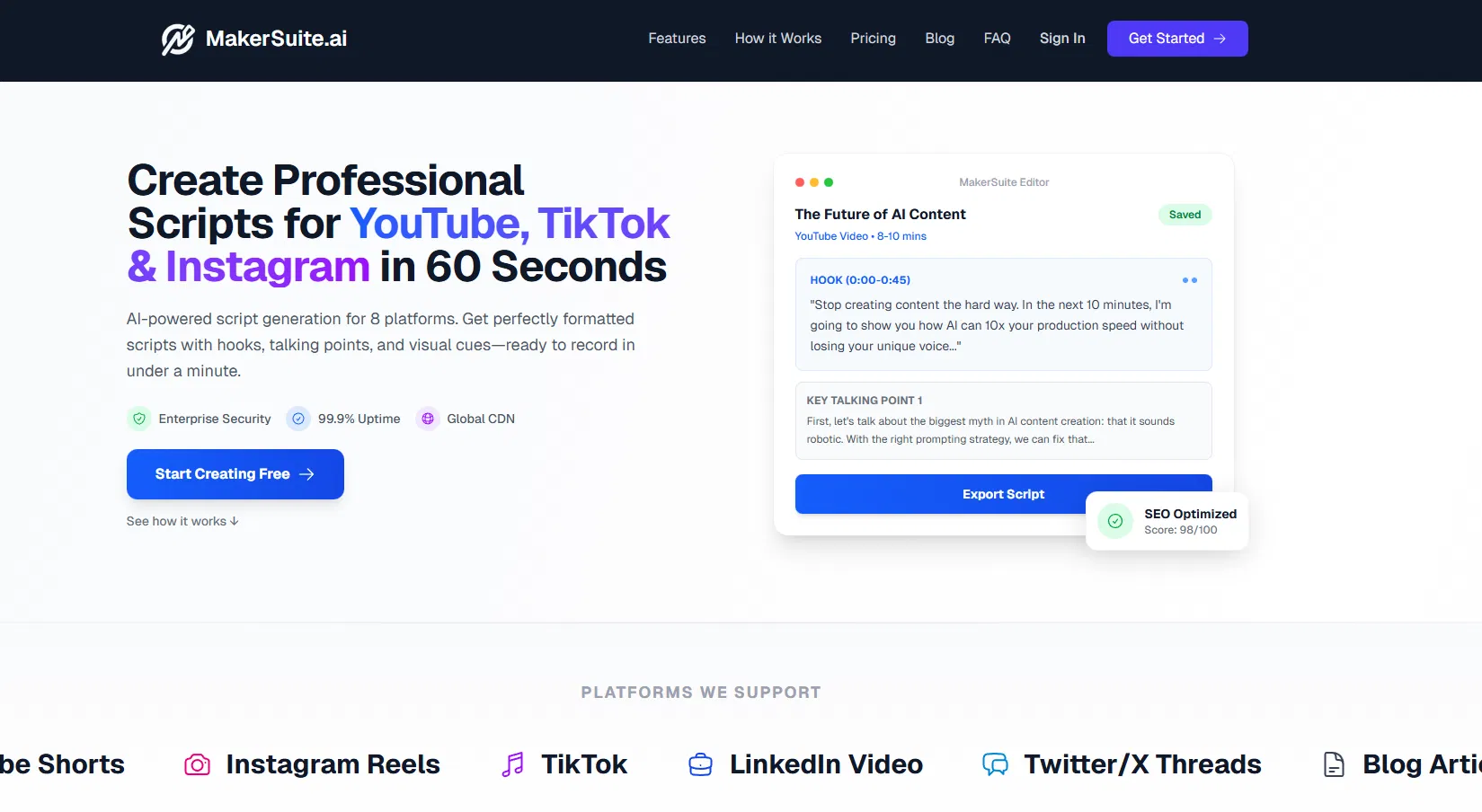 MakerSuite screenshot