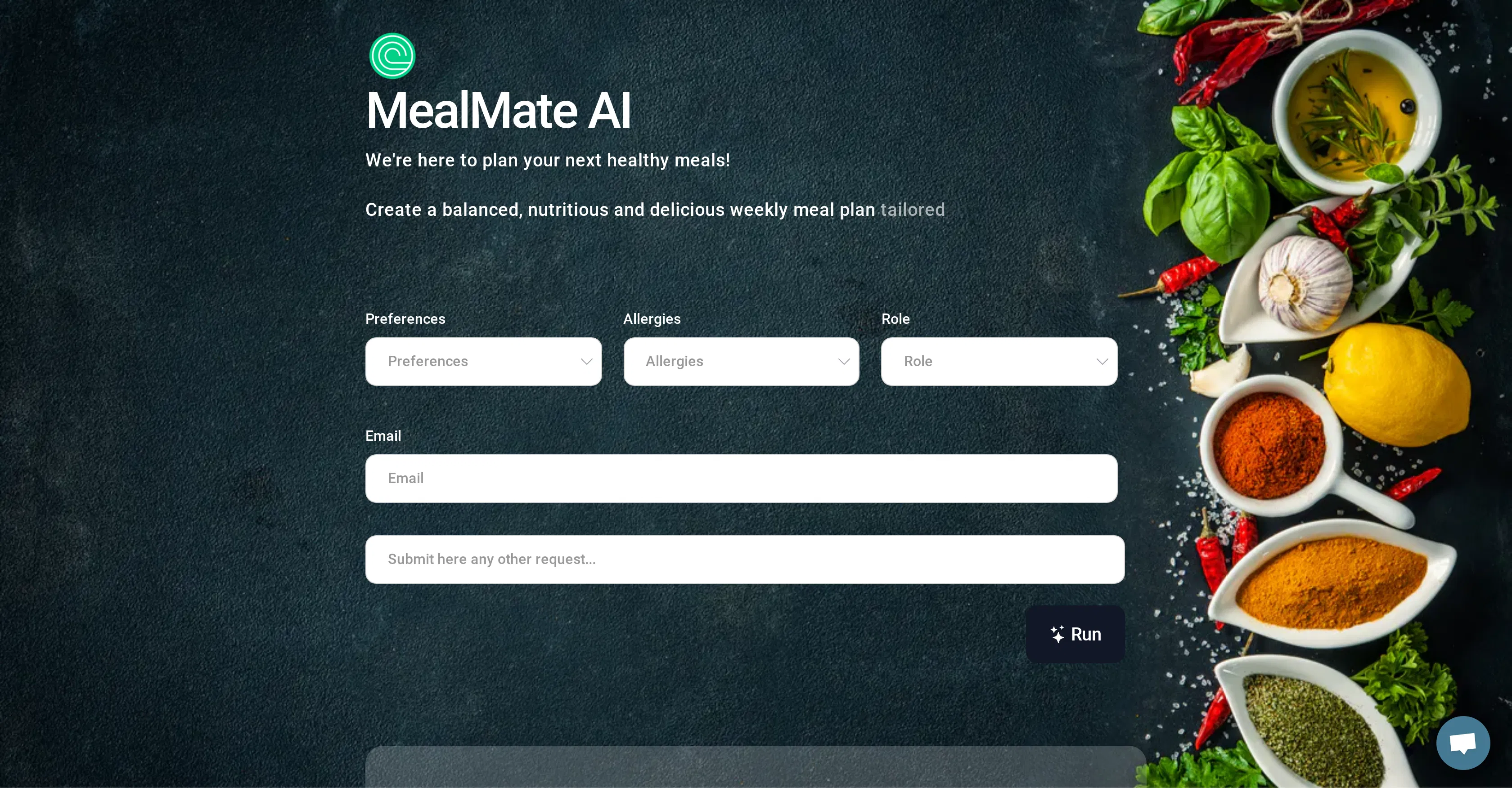 MealMate screenshot