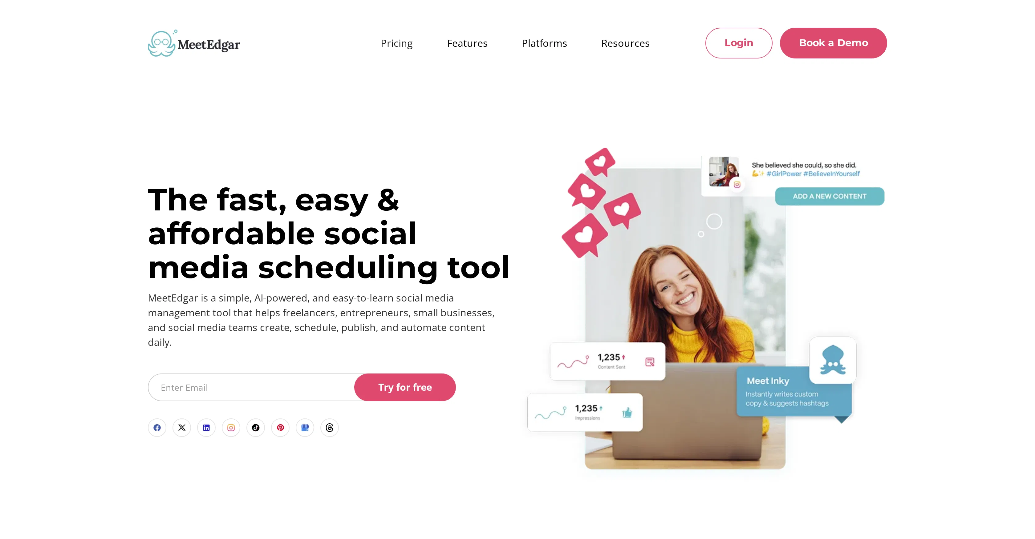 MeetEdgar screenshot