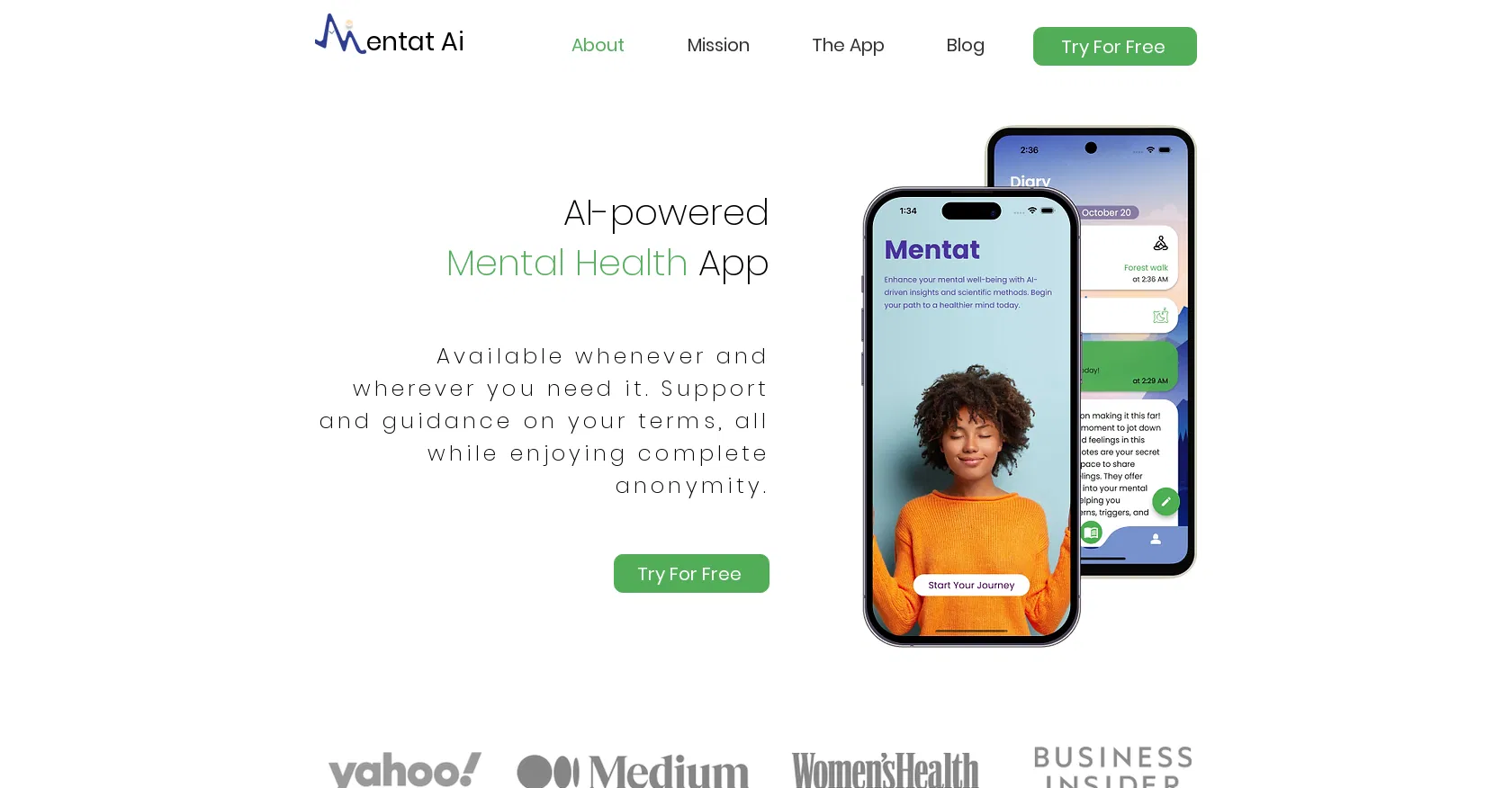 Mentat AI screenshot