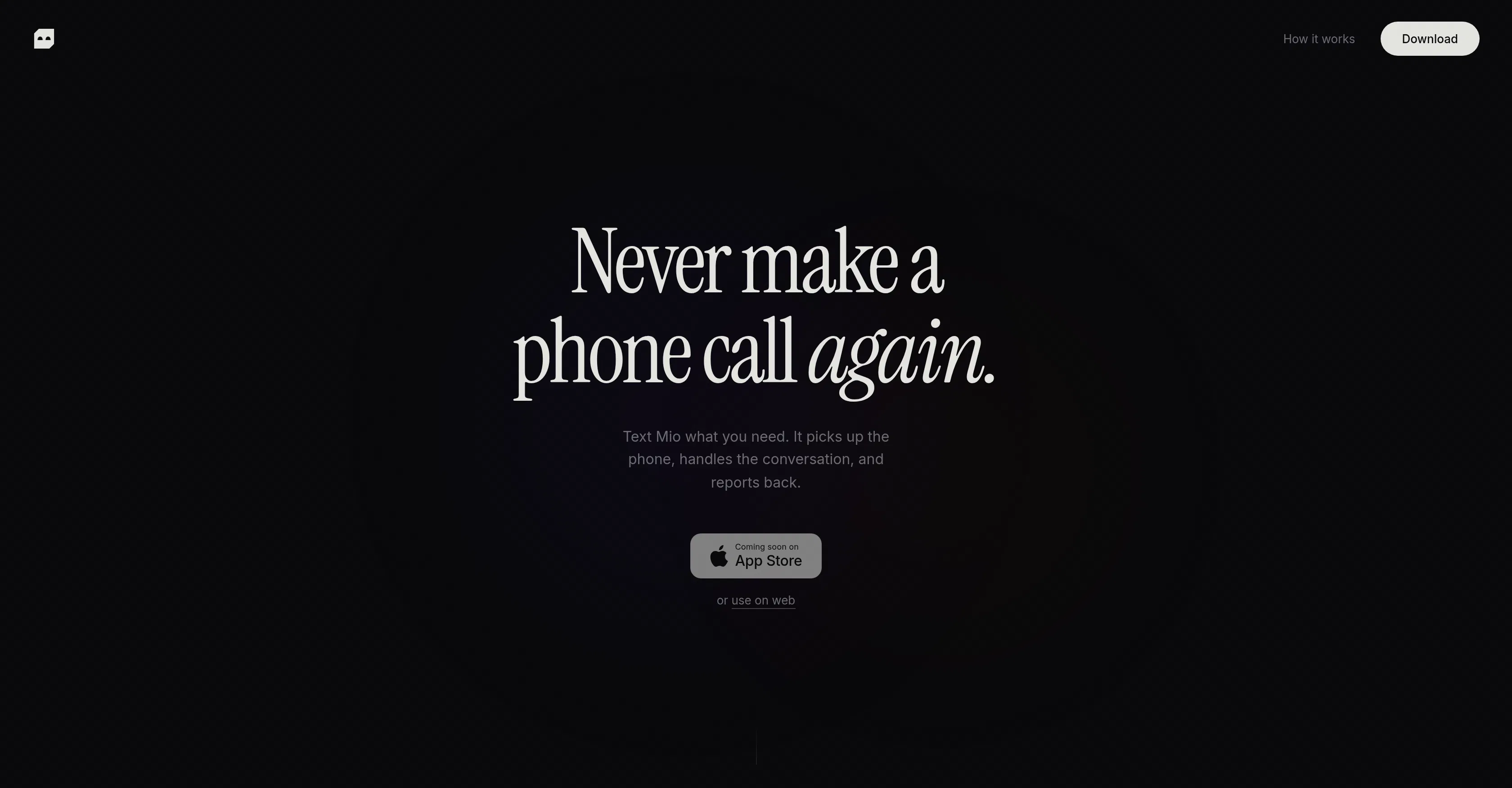 Mio – Your AI Phone Assistant screenshot