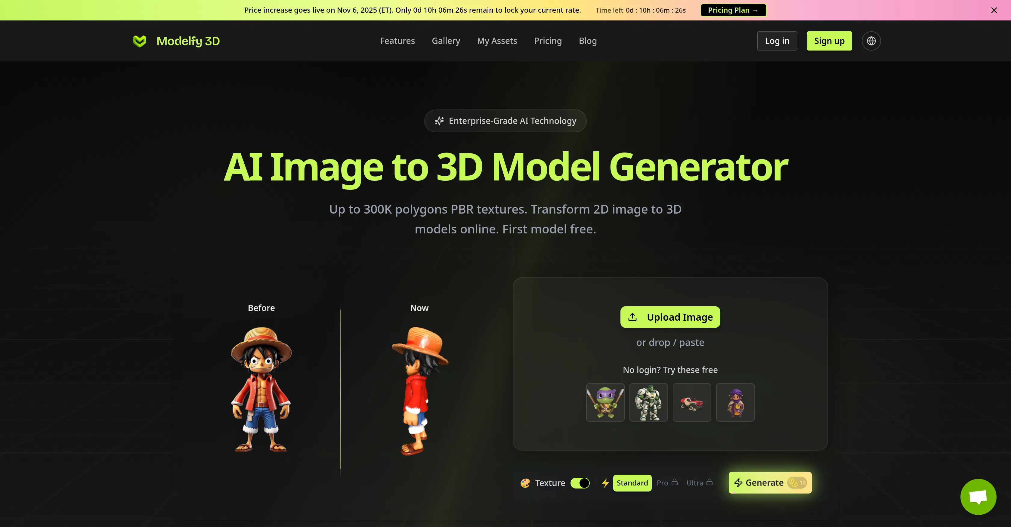Modelfy 3D screenshot