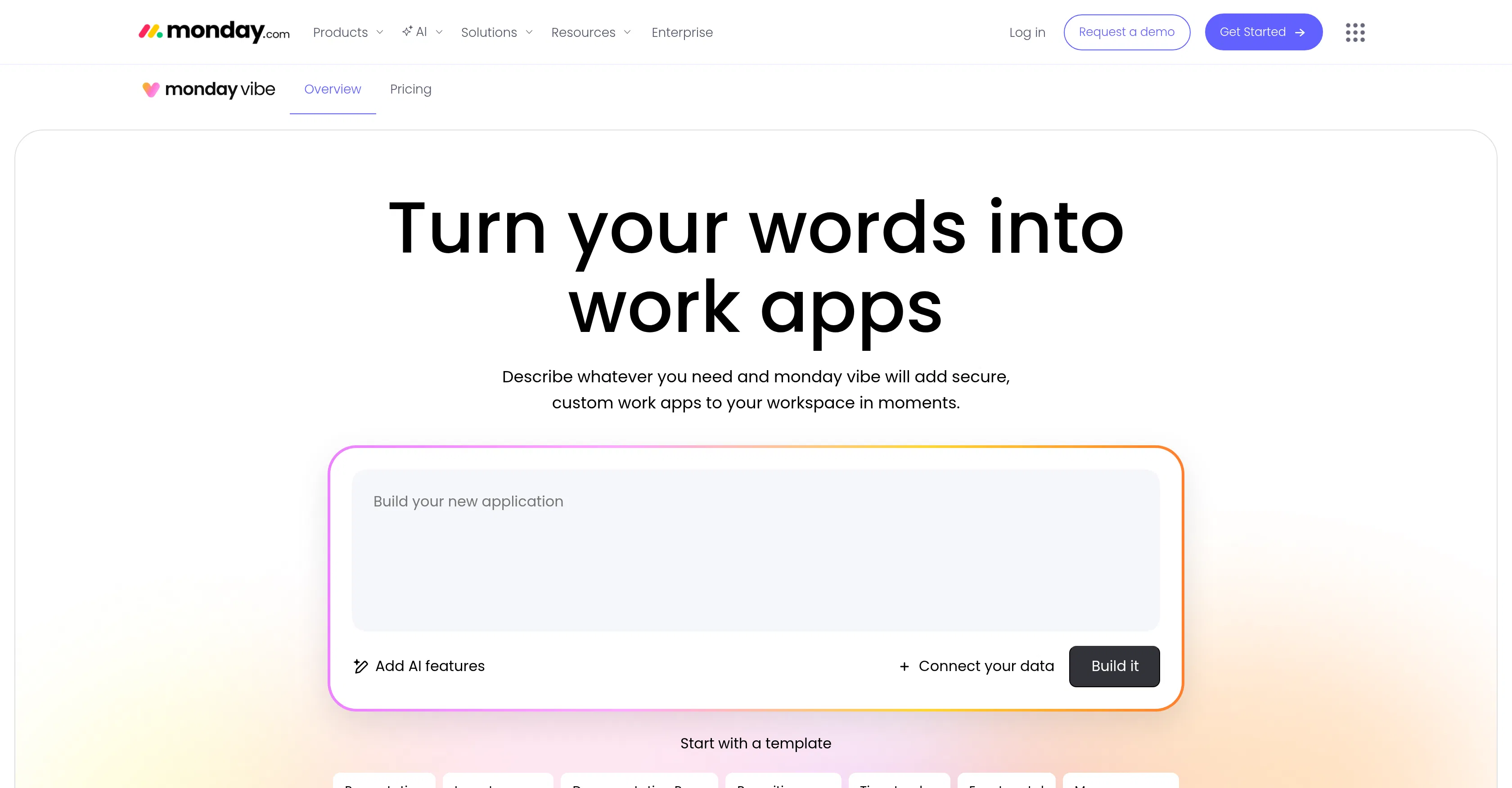 Monday Vibe screenshot