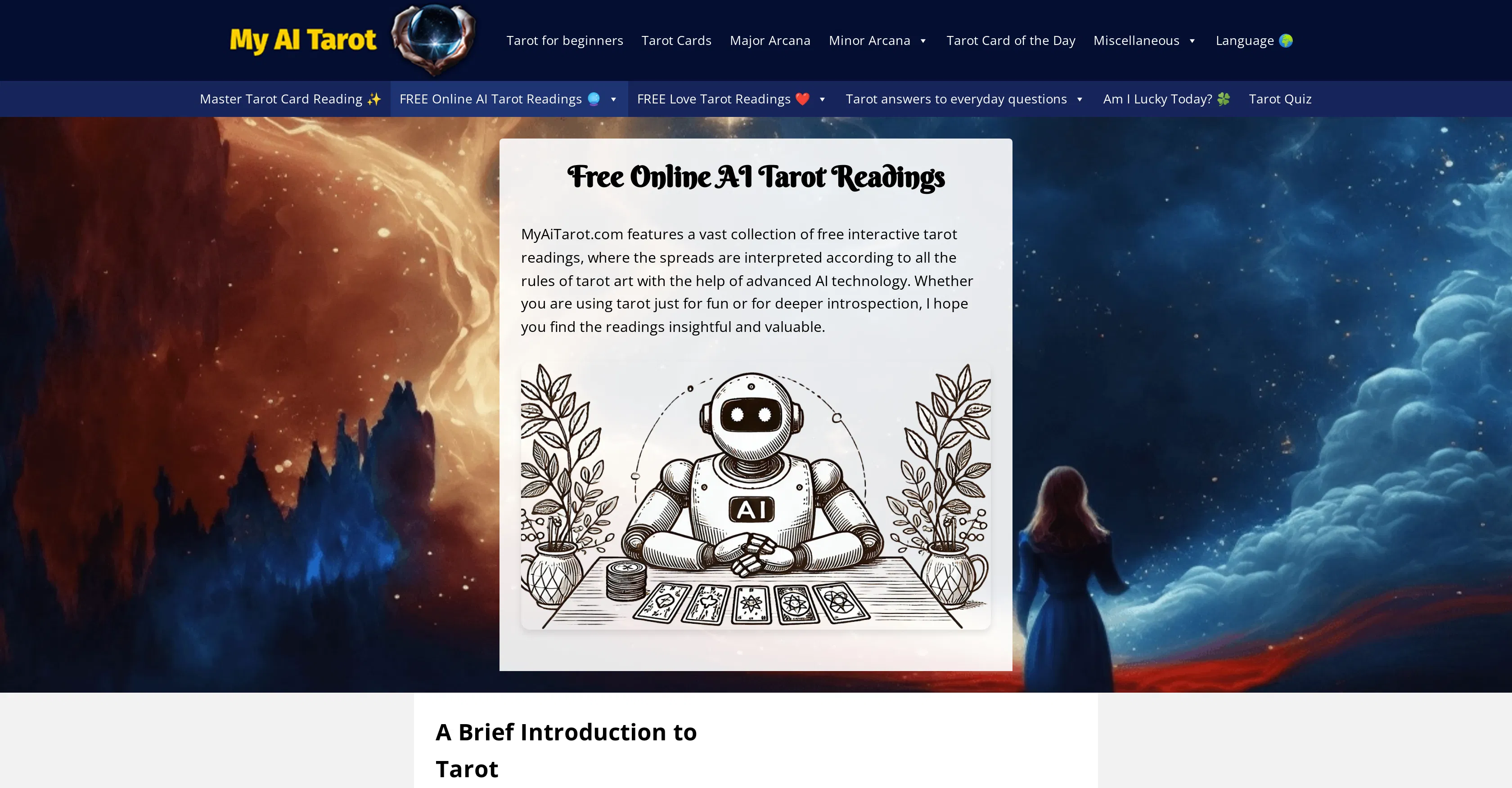 My AI Tarot - Free Tarot Card Readings screenshot