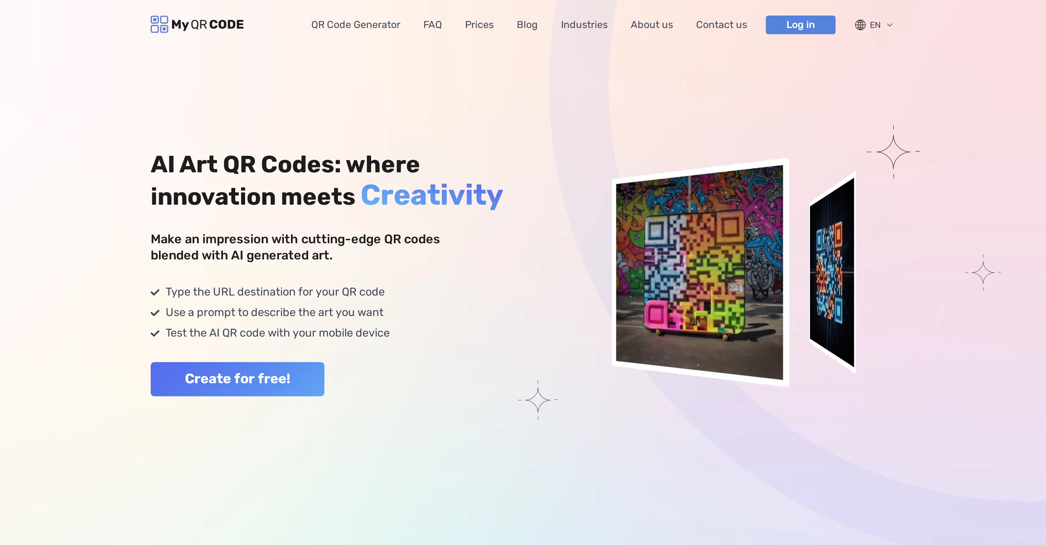 My QR Code screenshot