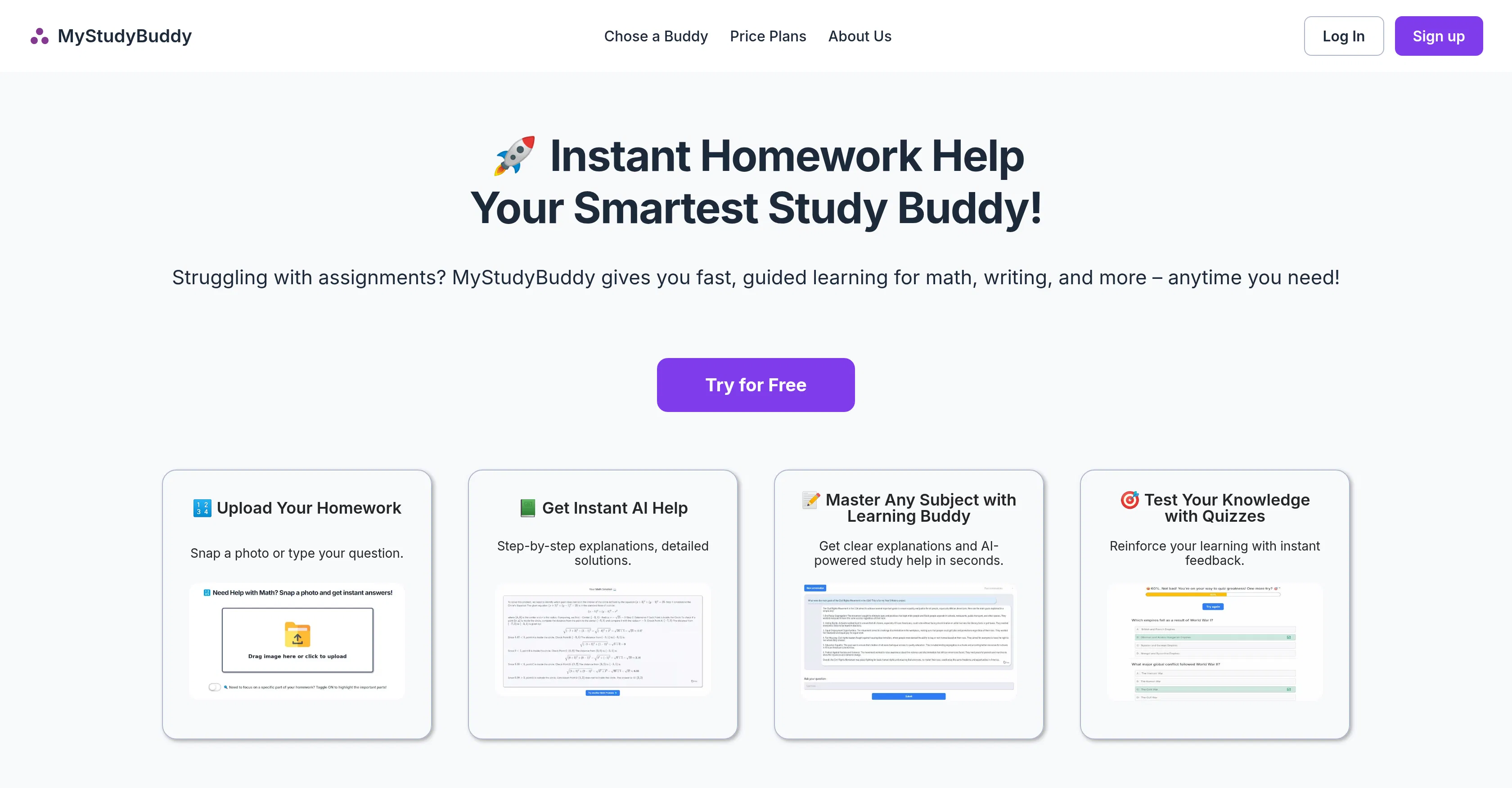 MyStudyBuddy screenshot