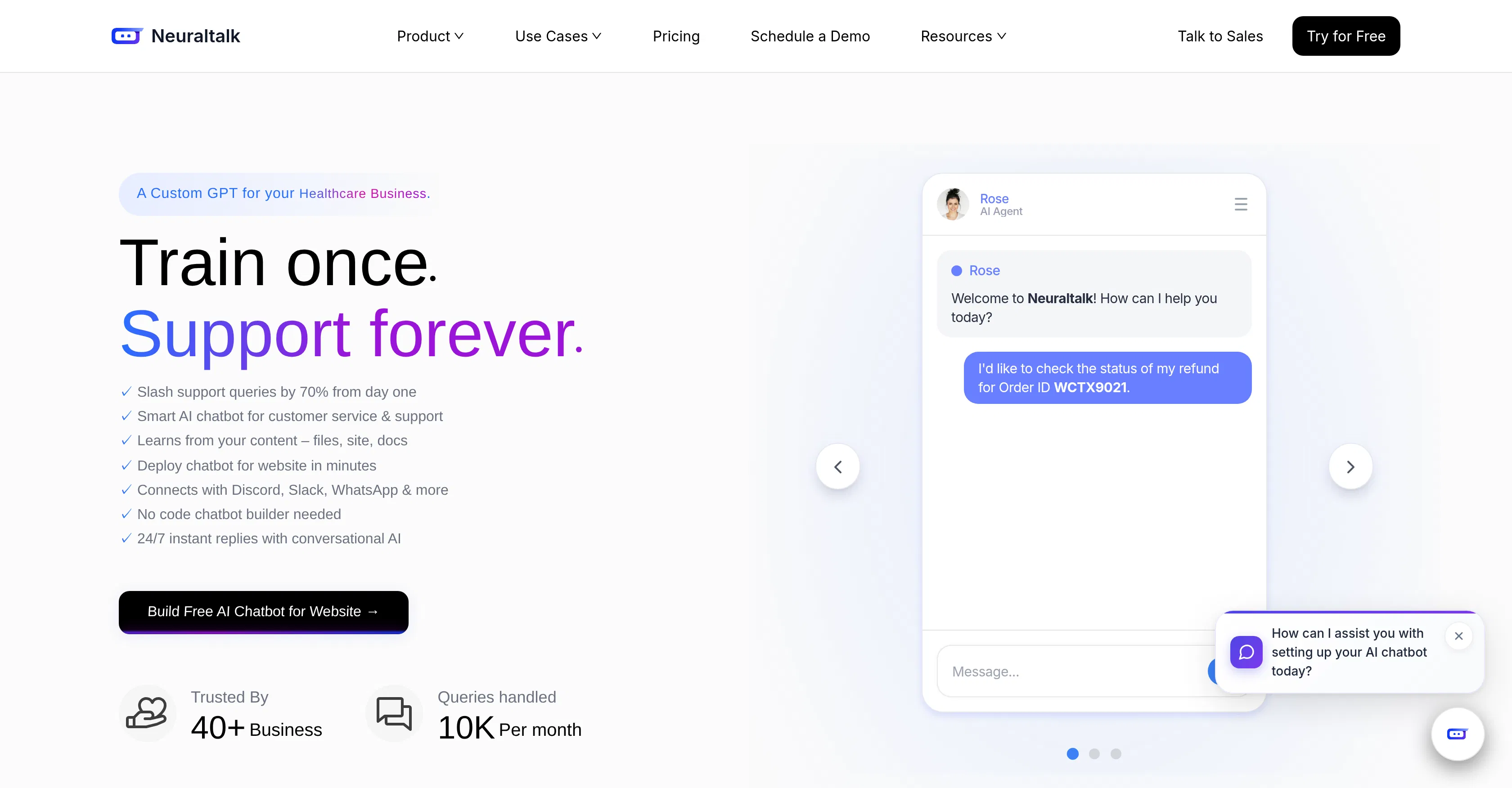 NeuralTalk AI screenshot