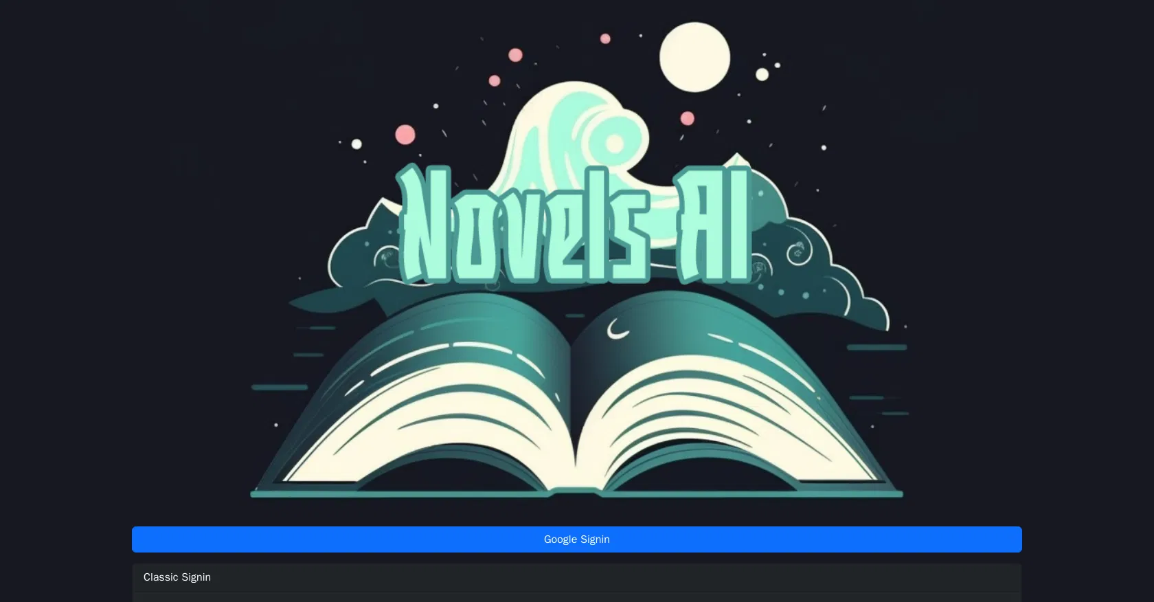 Novels AI screenshot