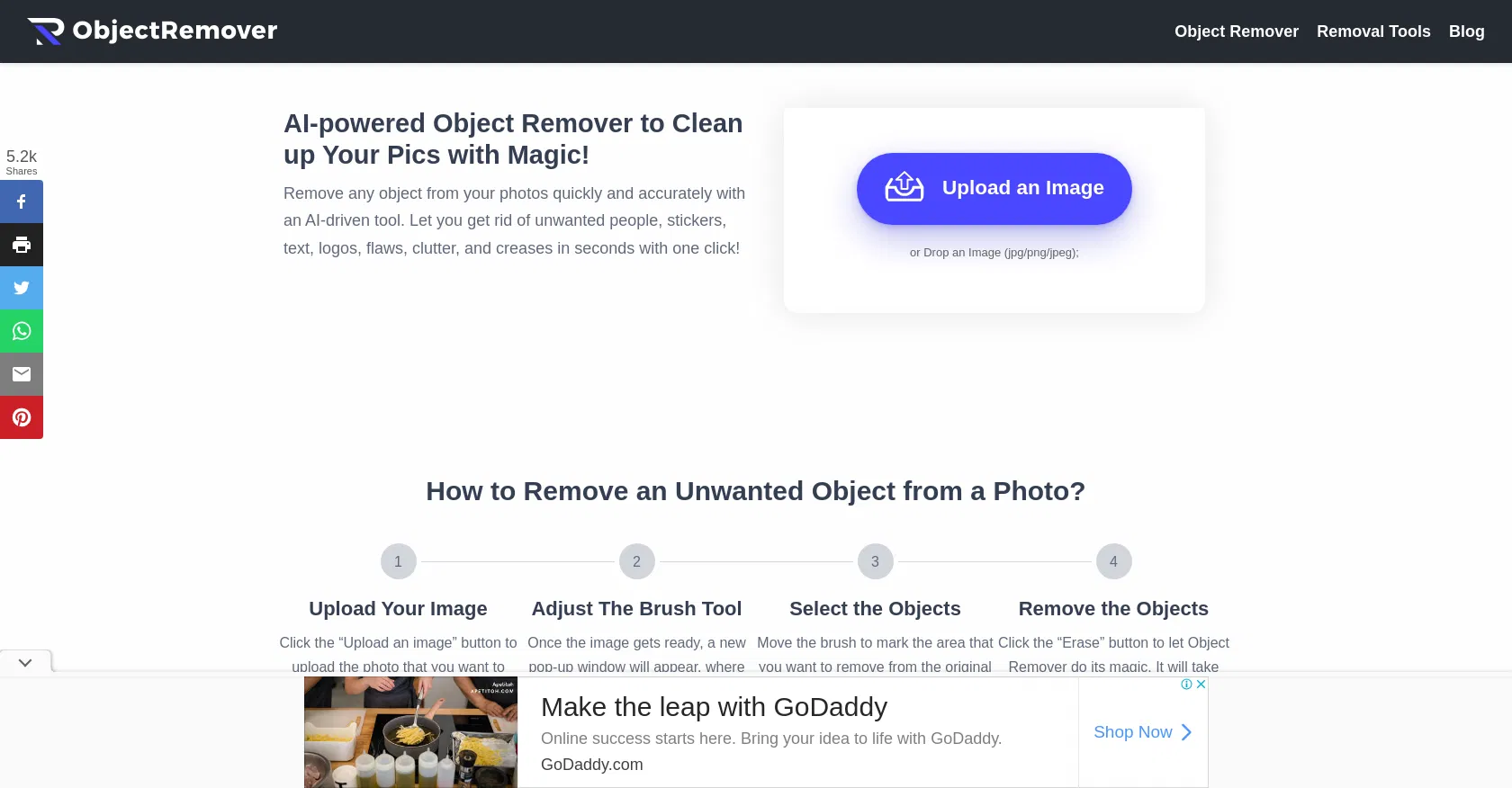 ObjectRemover screenshot