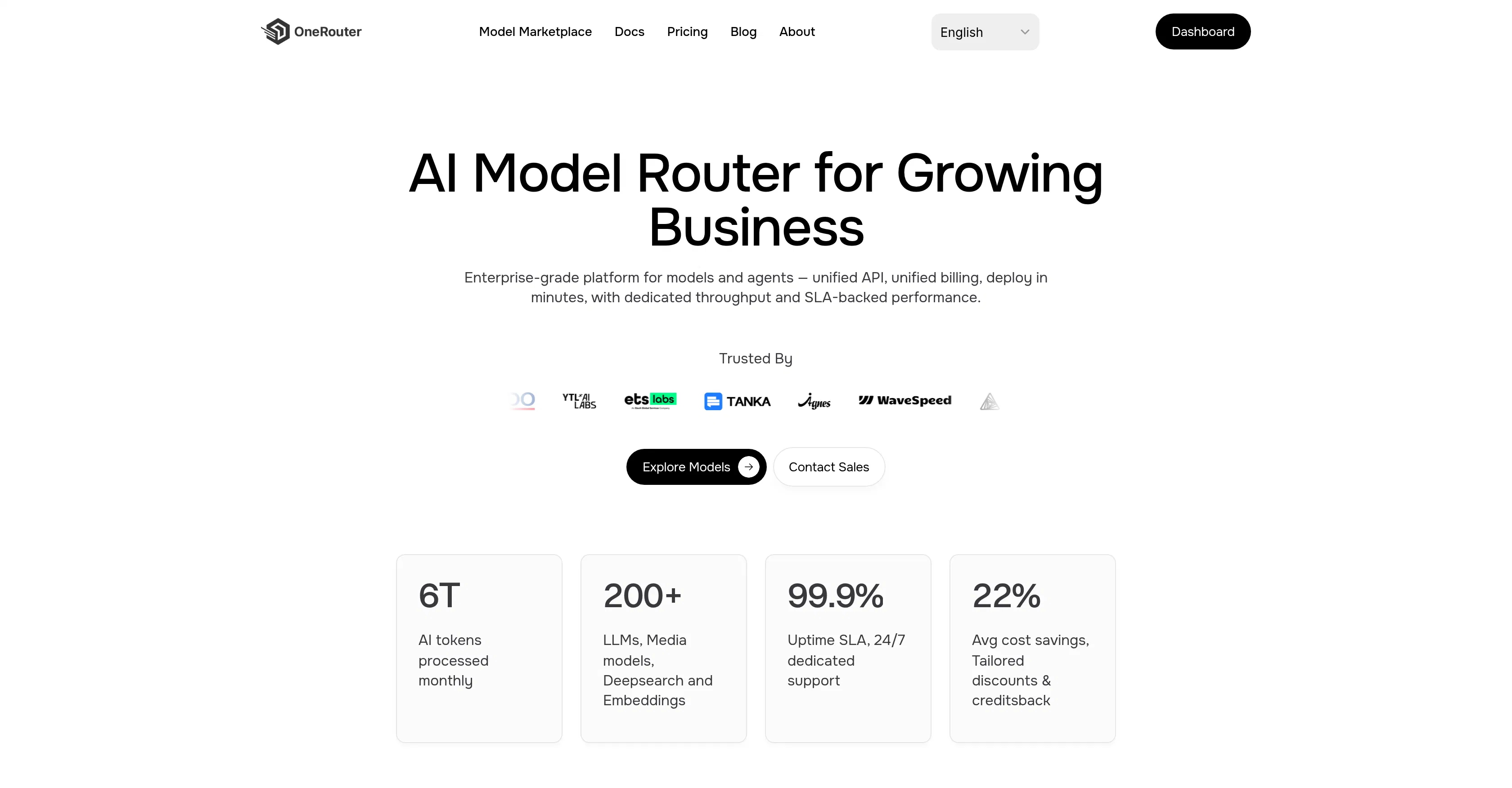 OneRouter screenshot