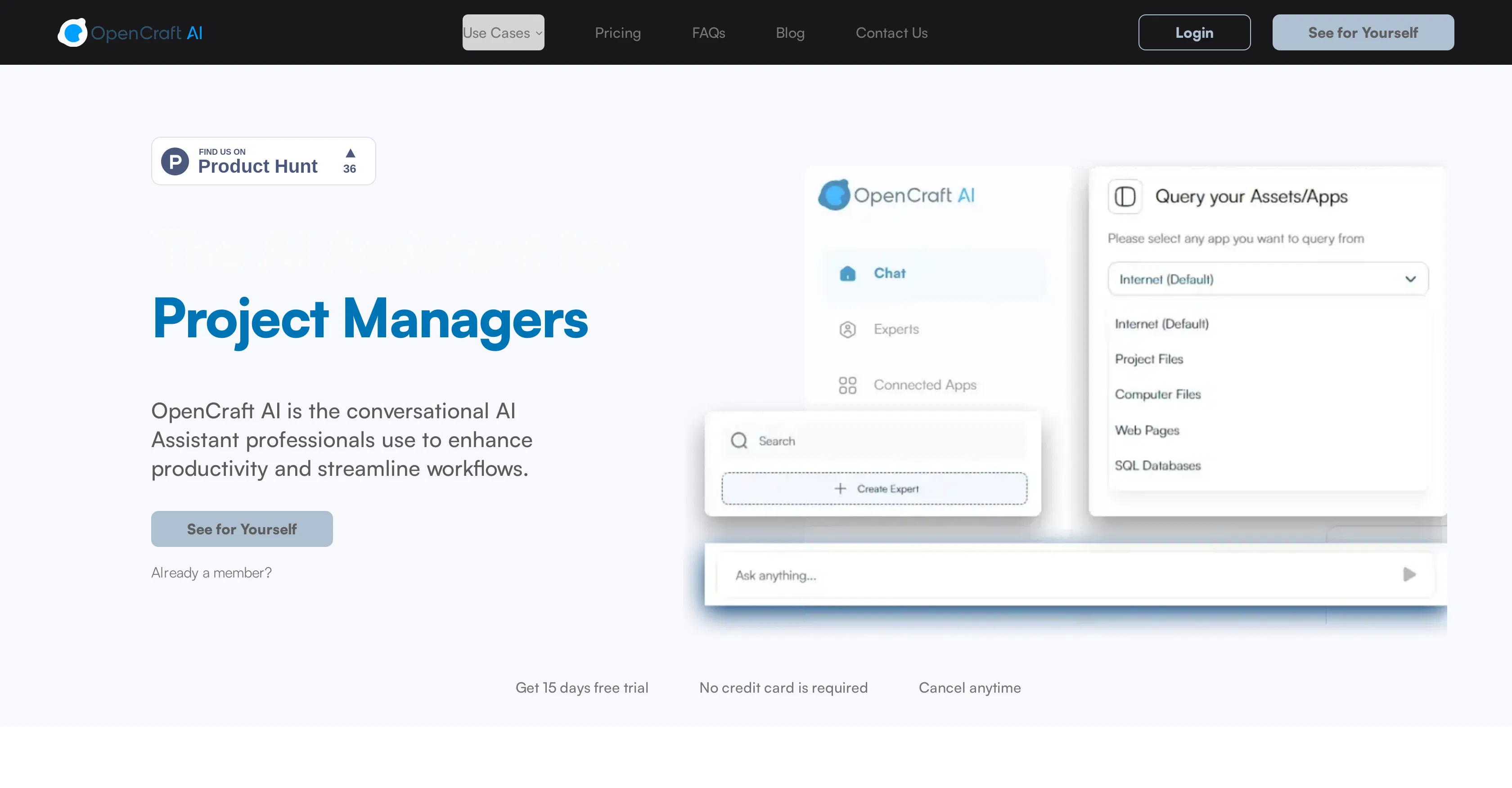 OpenCraftAI screenshot