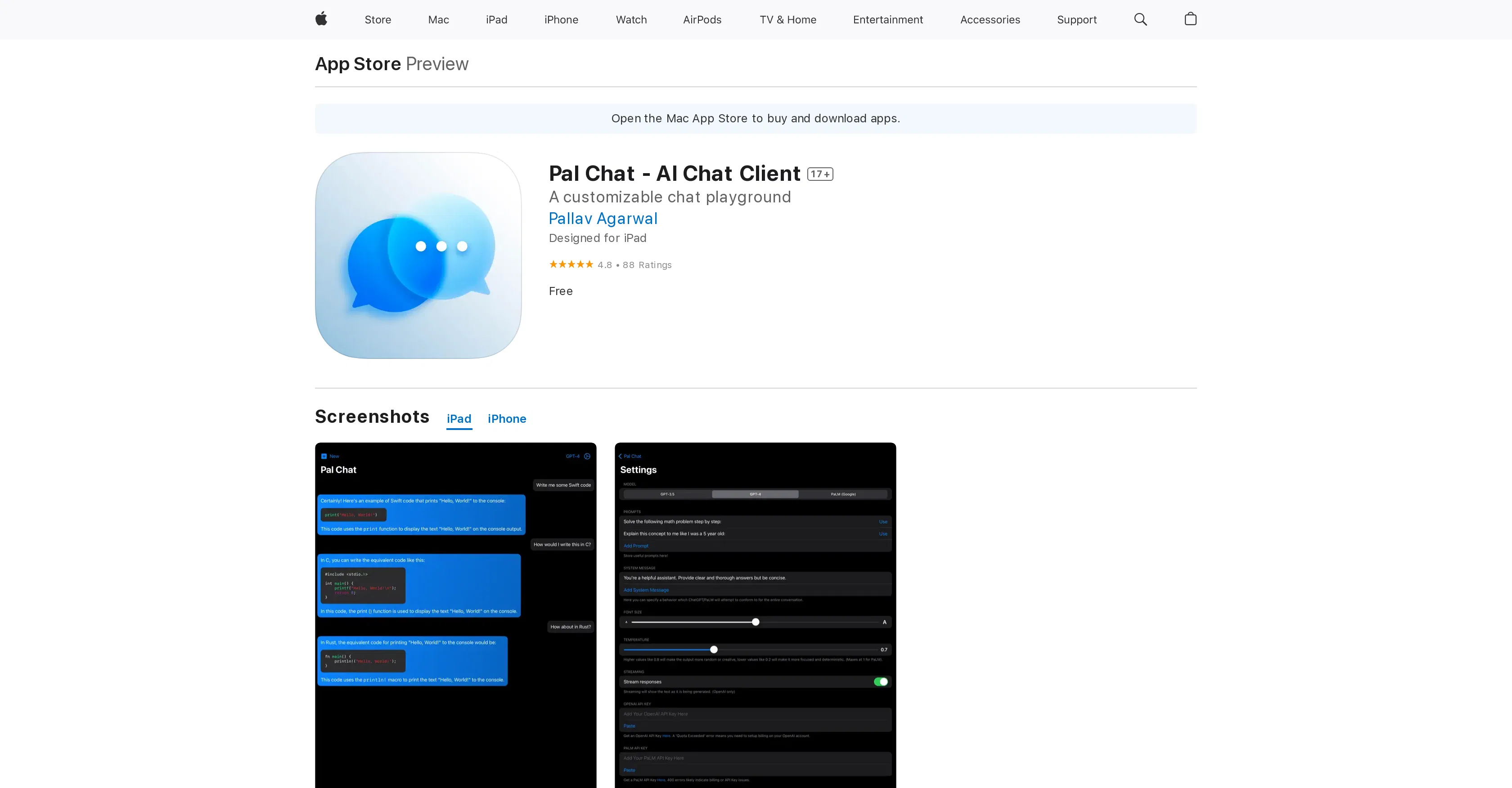 Pal Chat screenshot