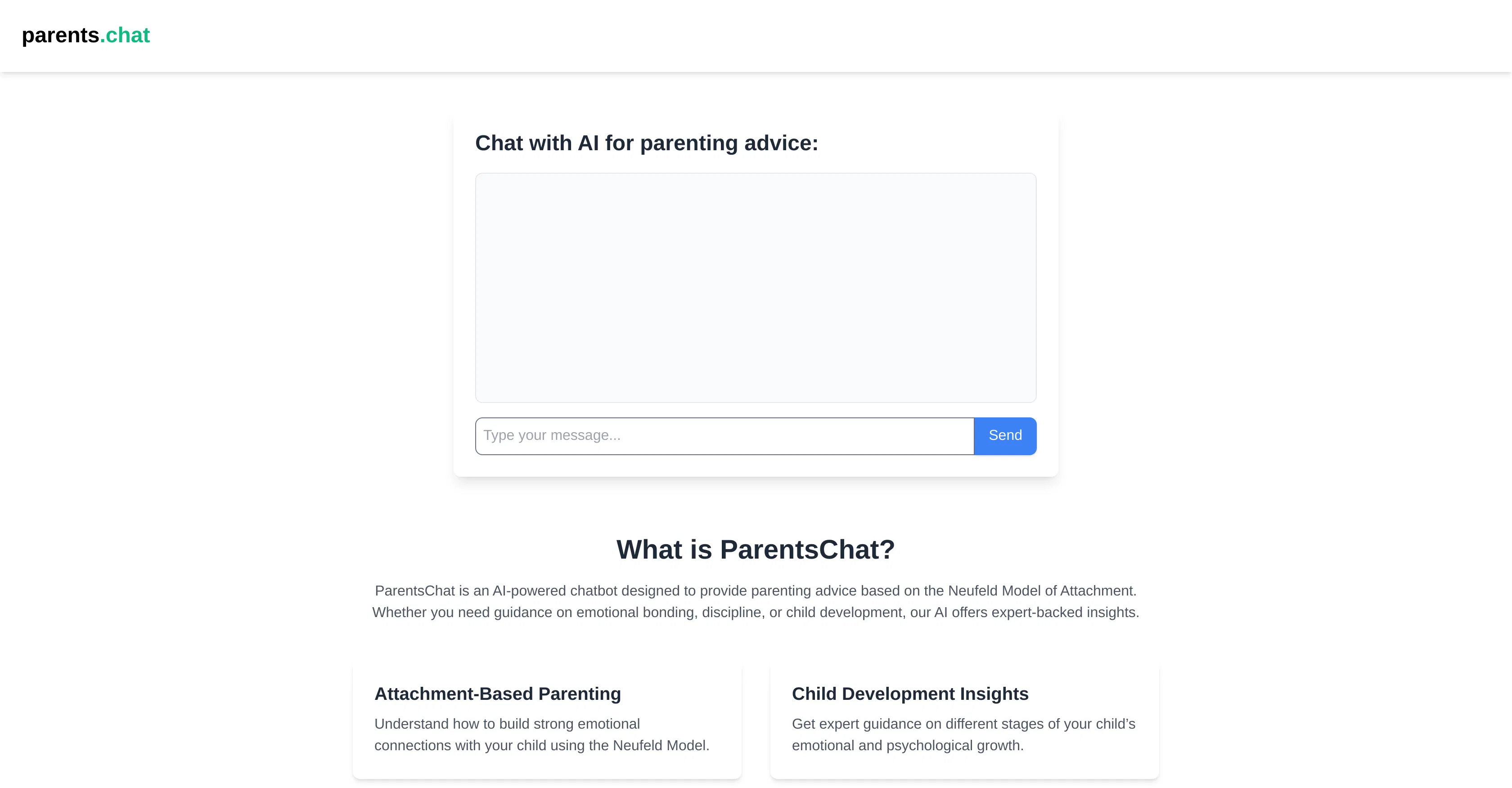 ParentsChat screenshot