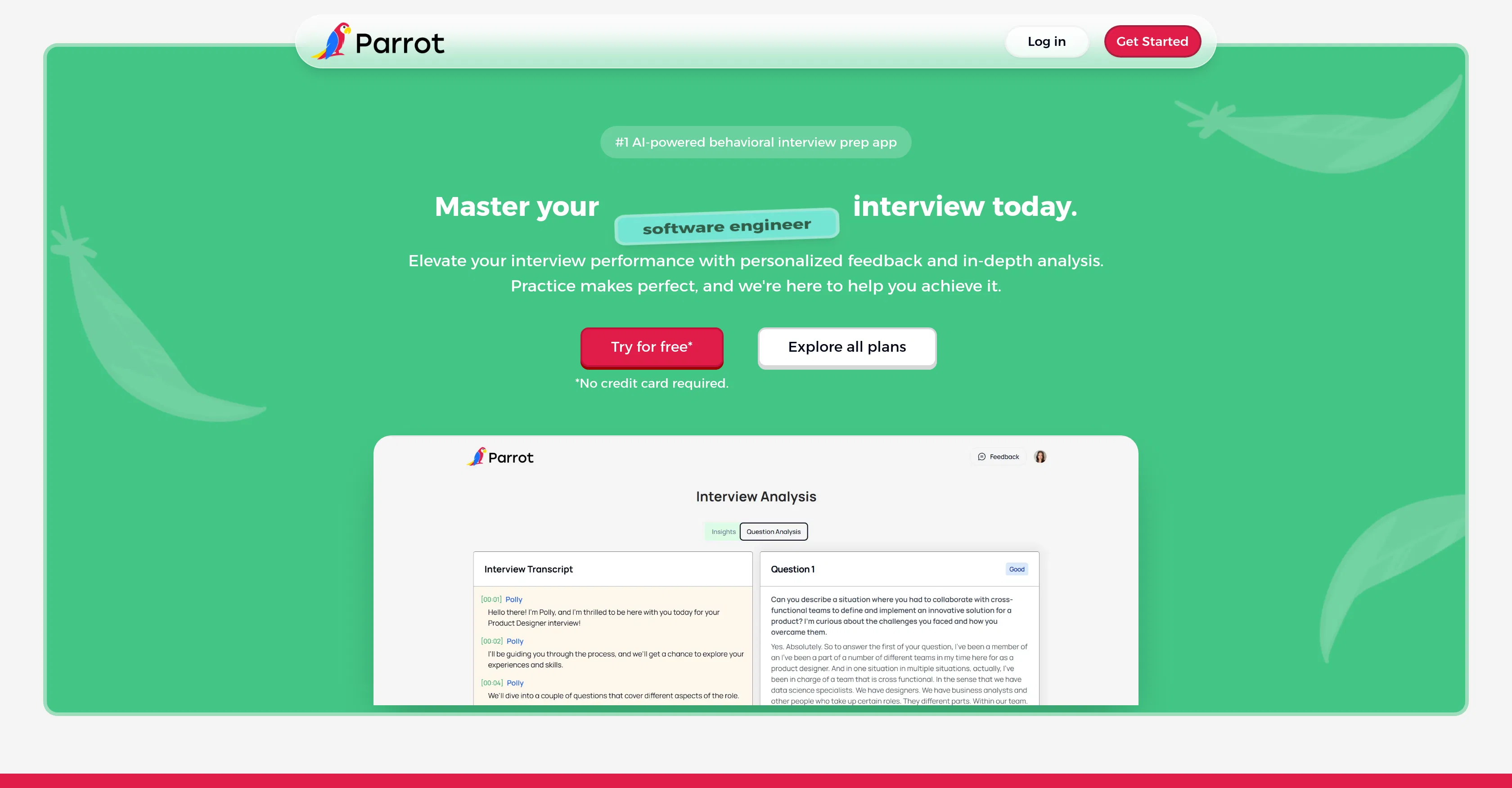 ParrotPrep screenshot