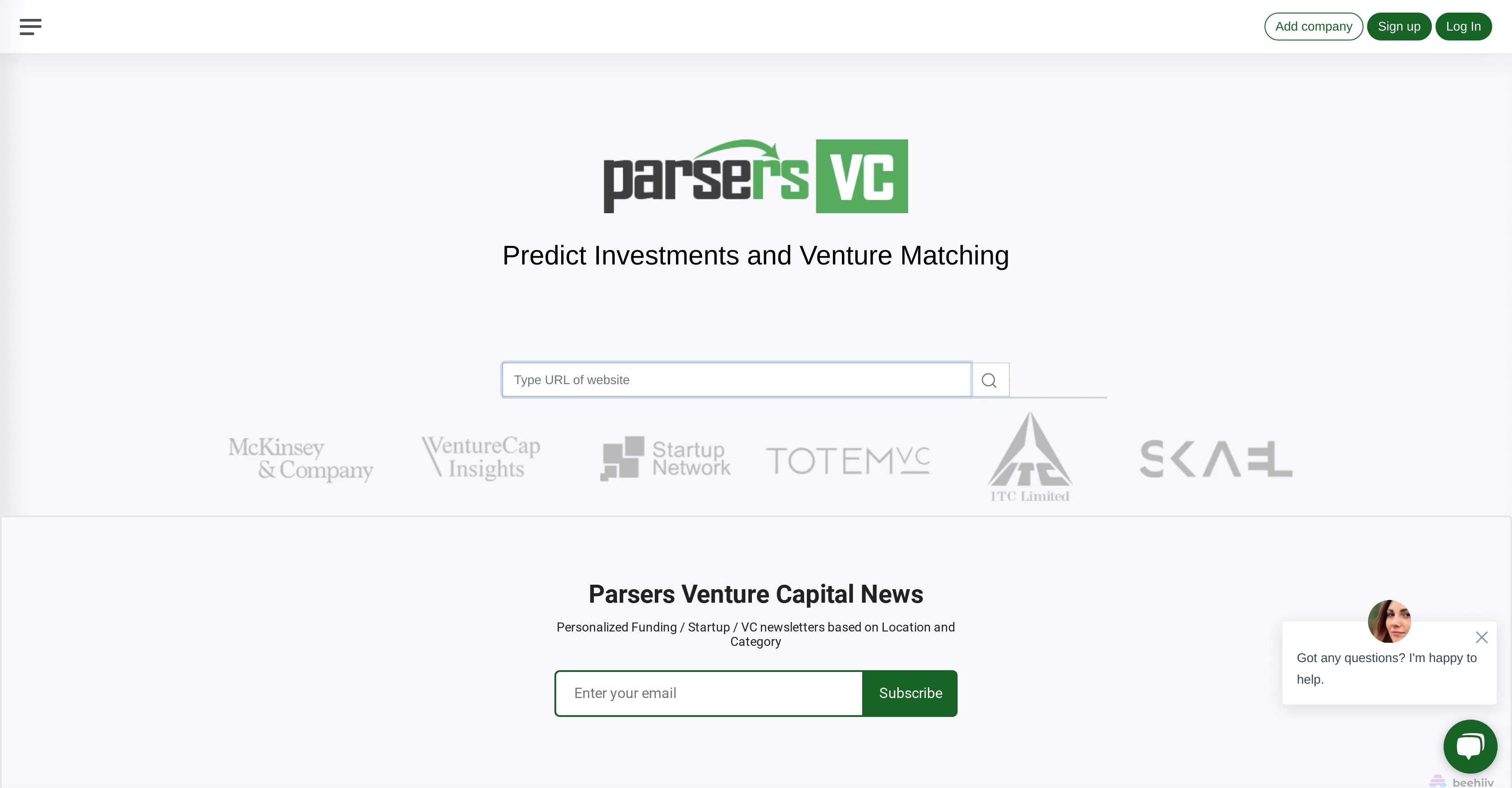 Parsers VC screenshot