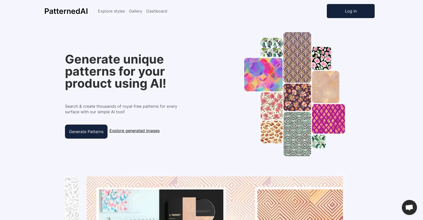 PatternedAI screenshot