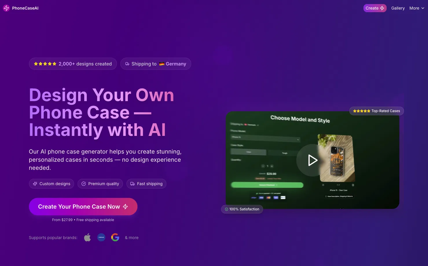 PhoneCaseAI screenshot