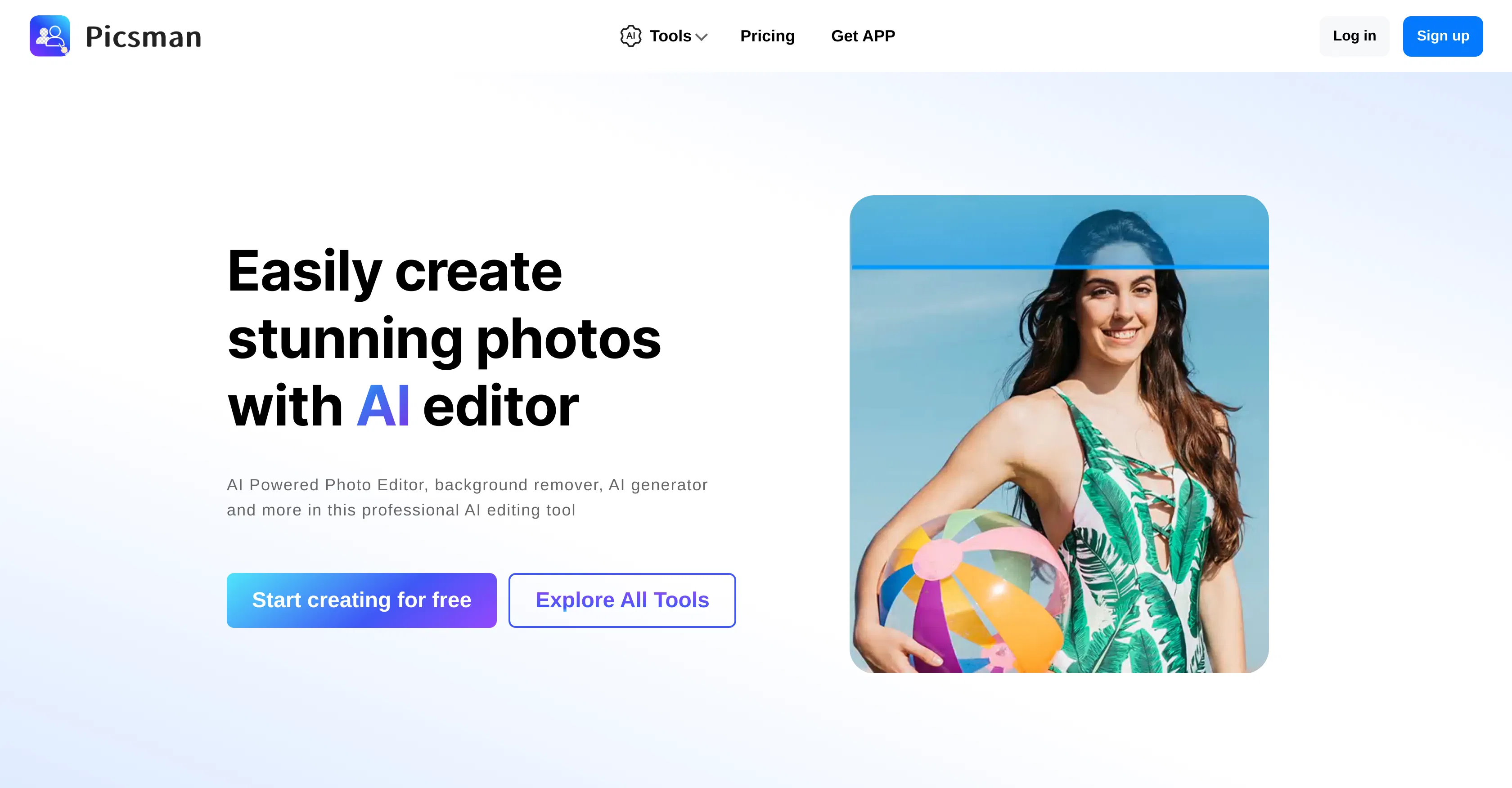 Picsman - AI Photo Editor screenshot